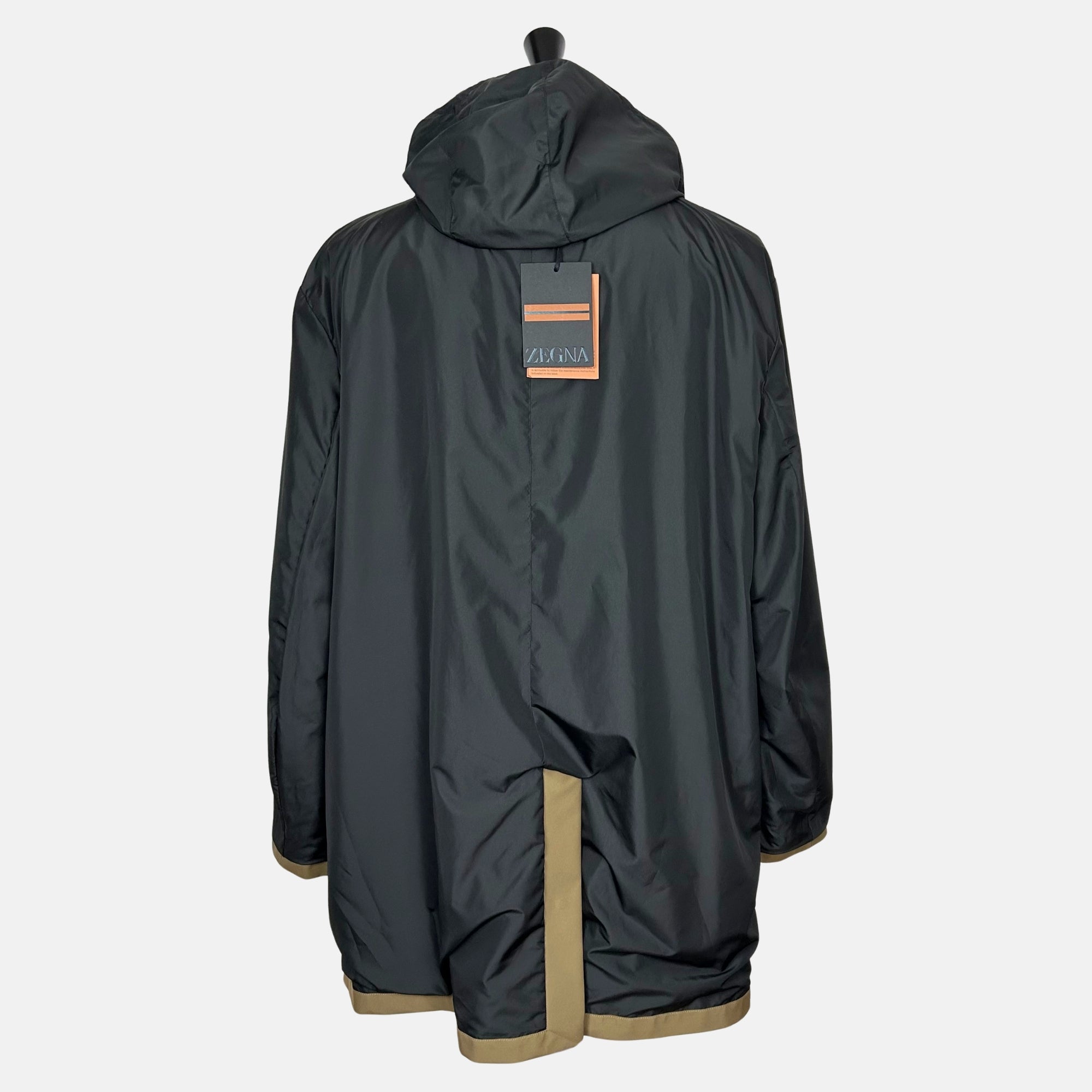 Khaki  Rain Coat made of Polyester (EU 60)