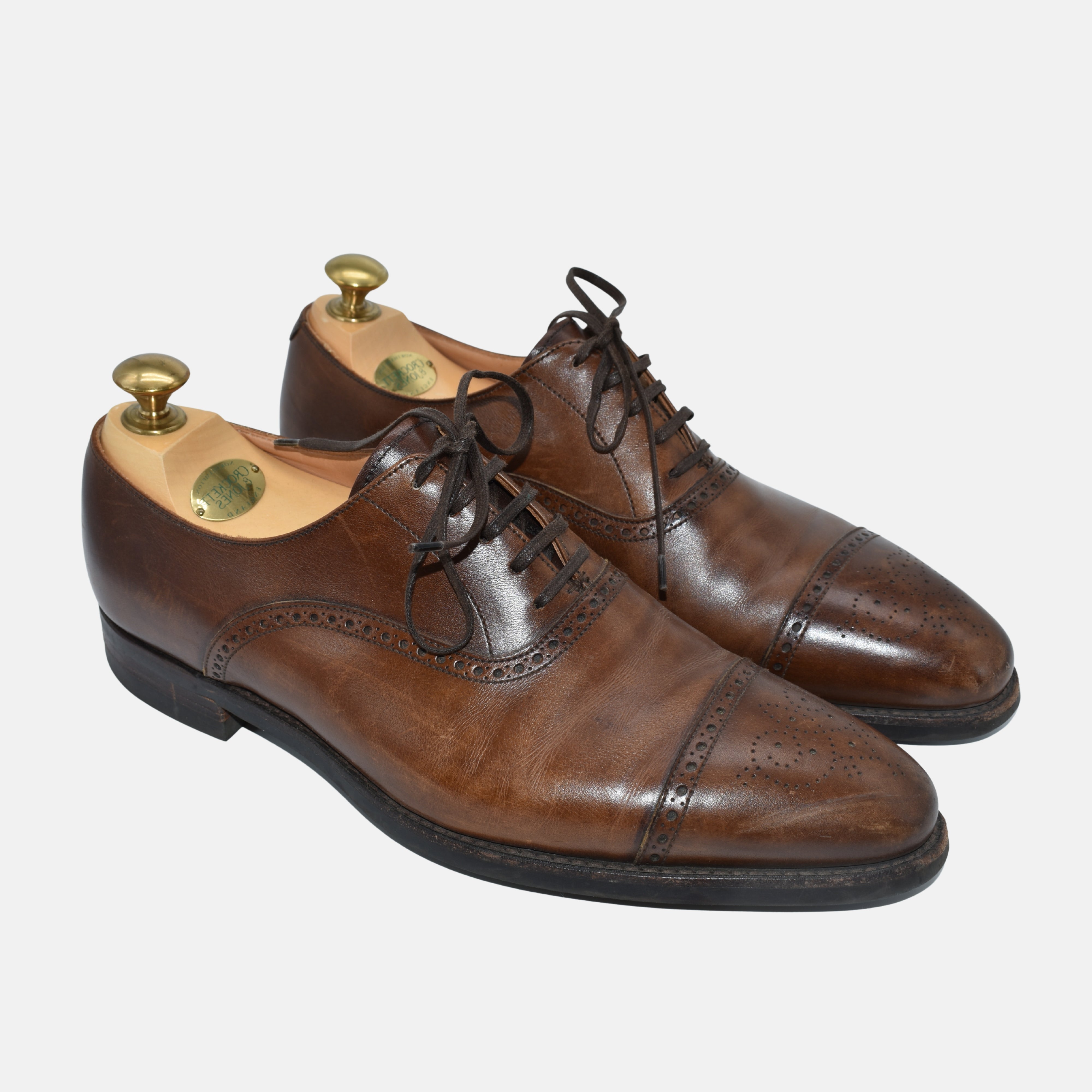 Brown Shoes made of Leather (EU 42,5)