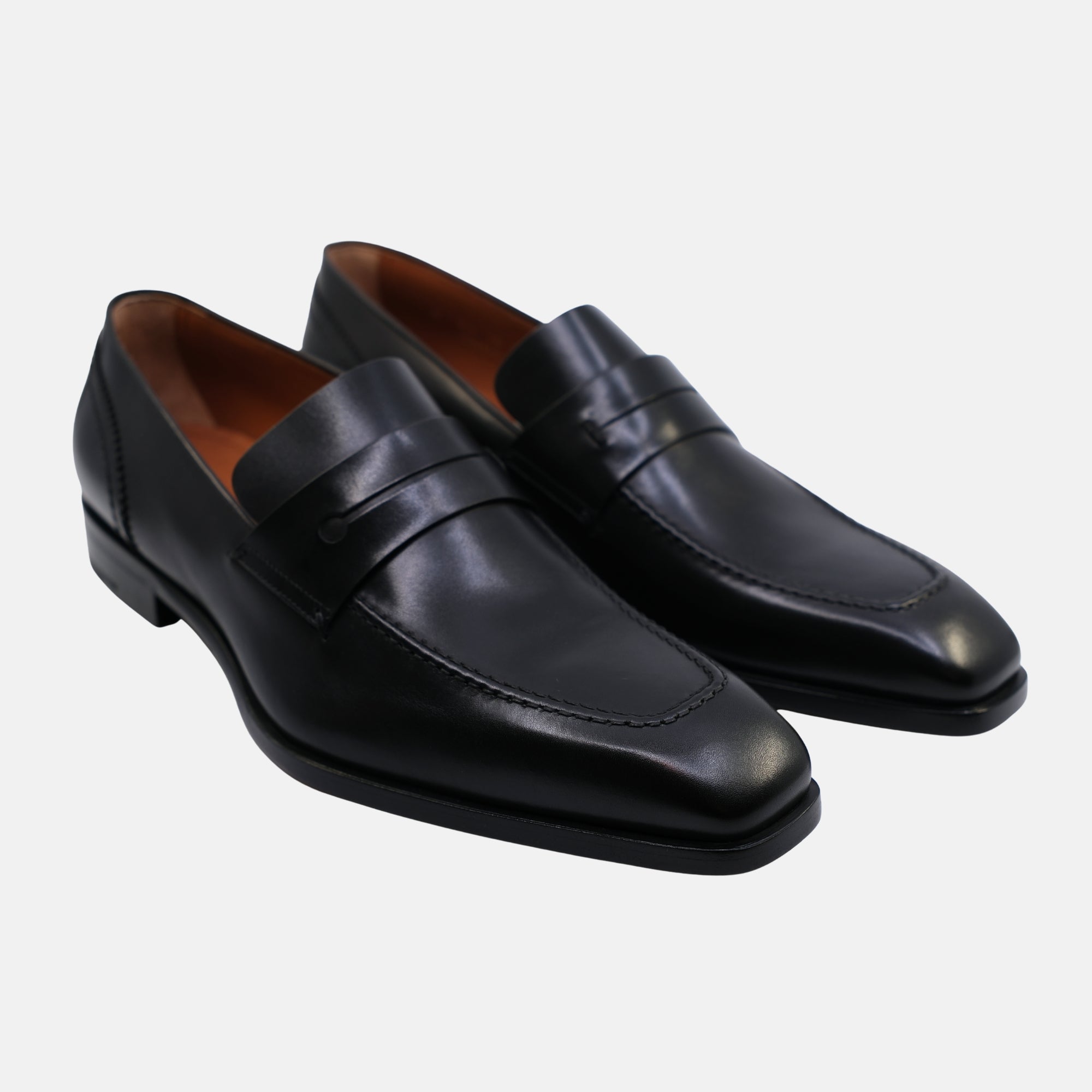 Black Penny Loafers made of Leather (EU 43)