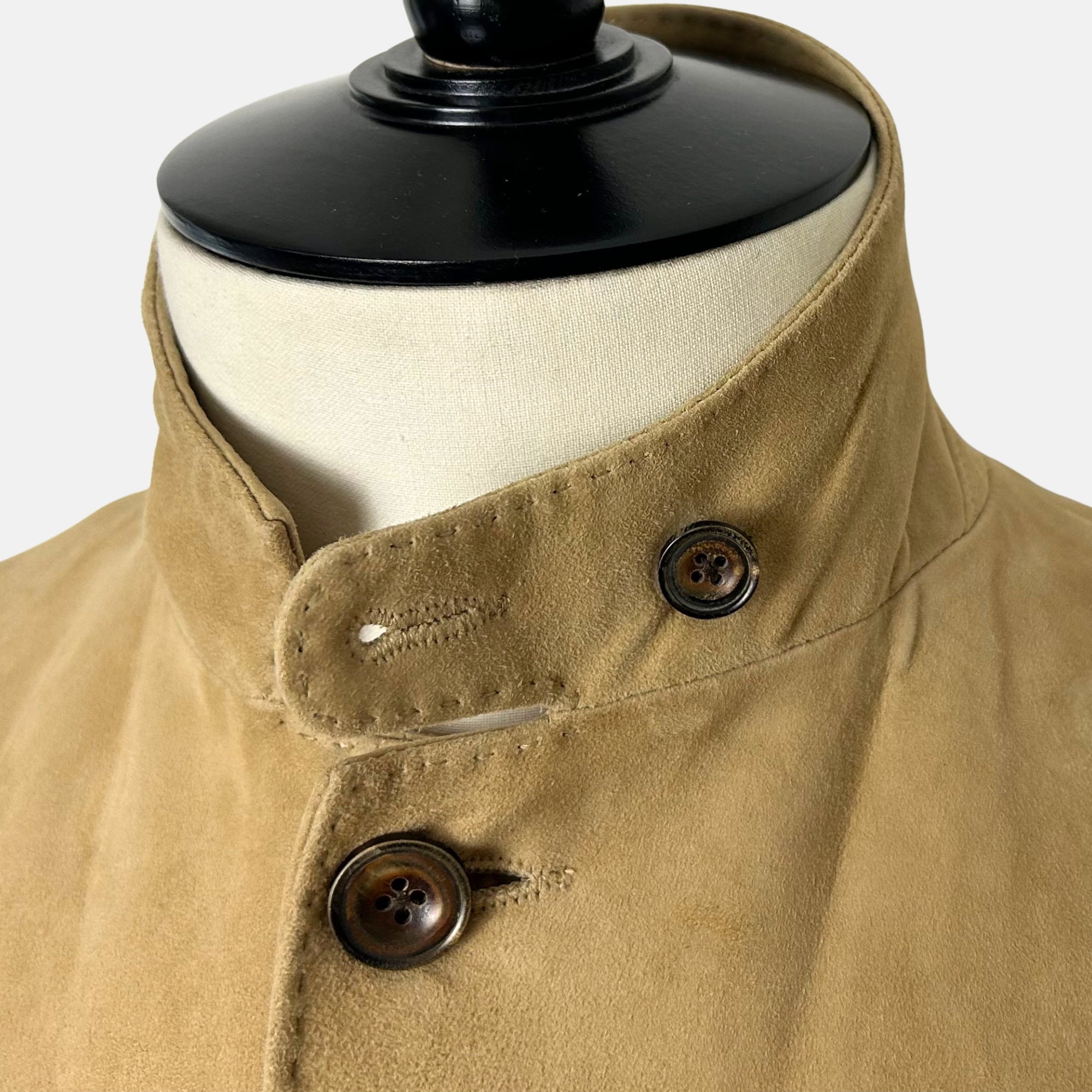 Tan Blazer made of Suede (L)