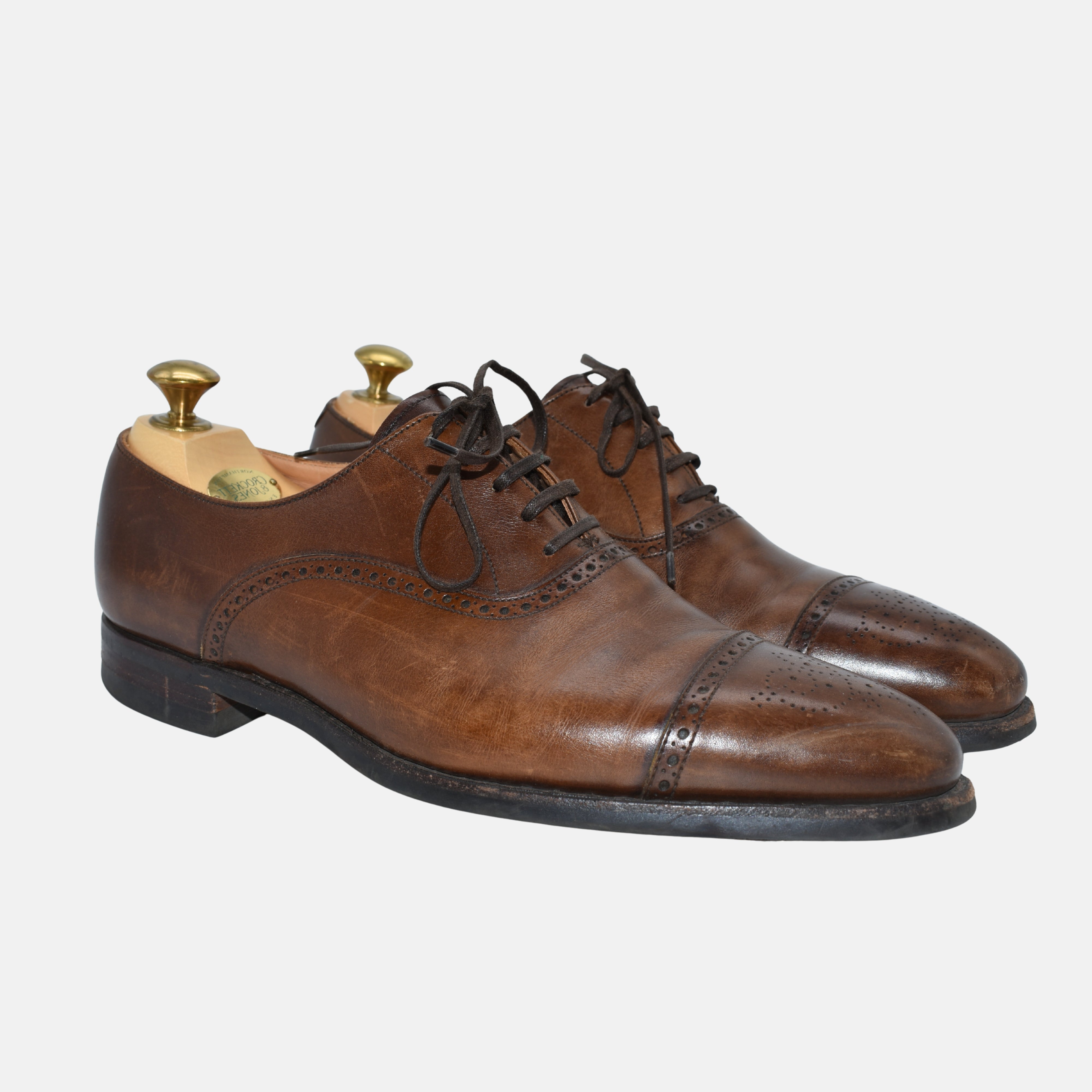 Brown Shoes made of Leather (EU 42,5)