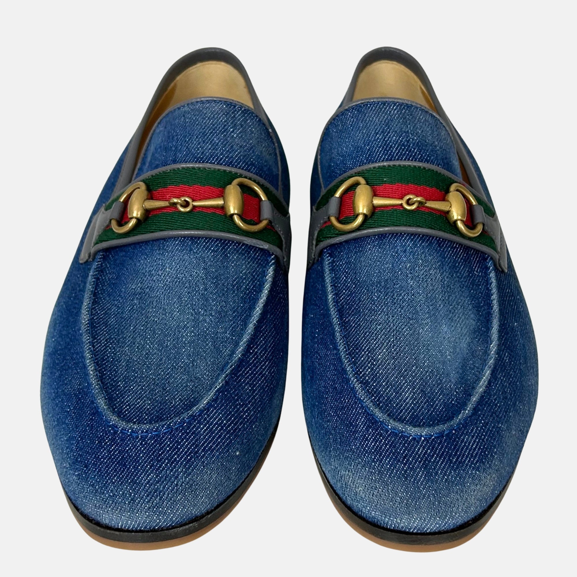 Blue-Grey Paride Denim Loafer made of Denim/Leather (EU 45)