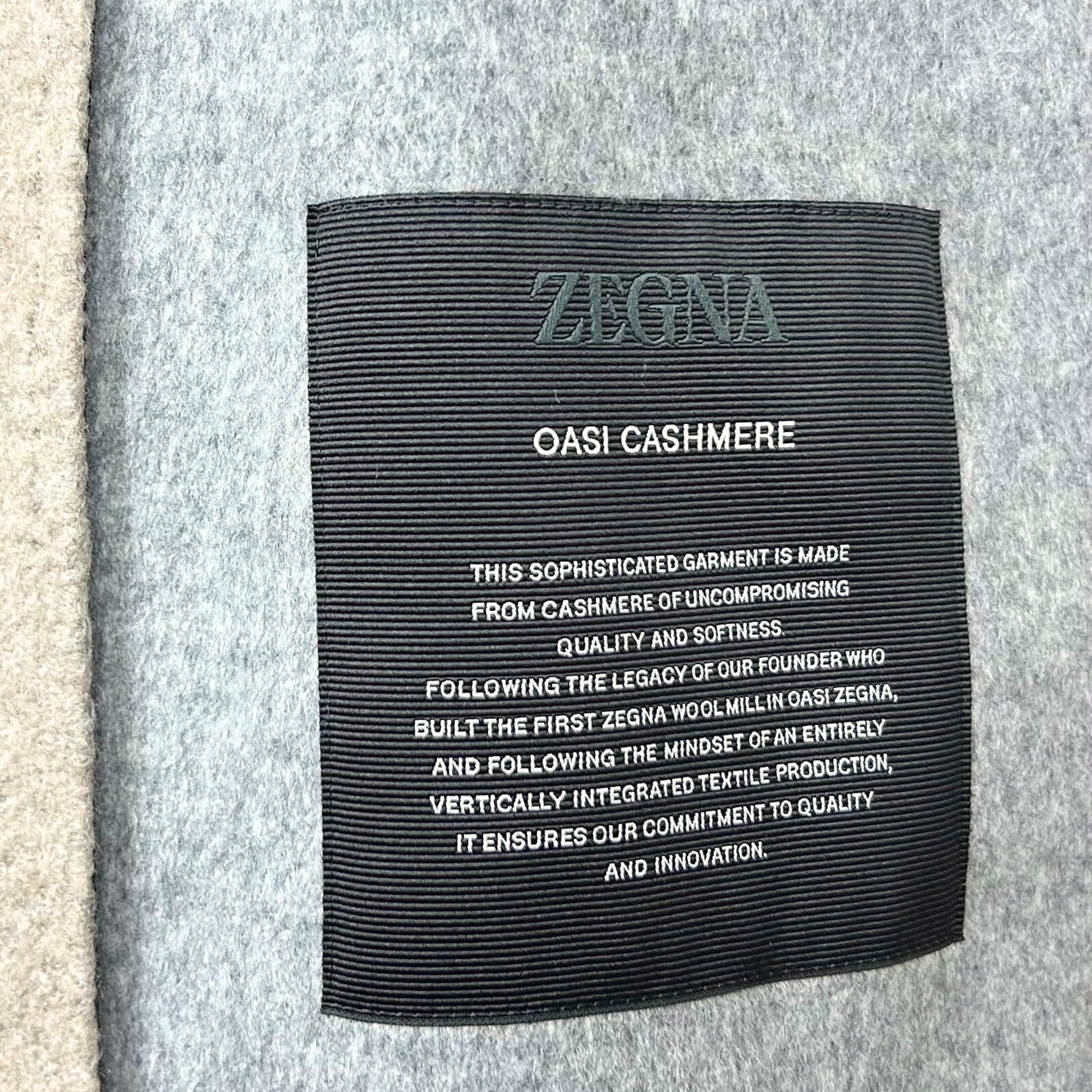 Greige Coat made of Cashmere (EU 50)