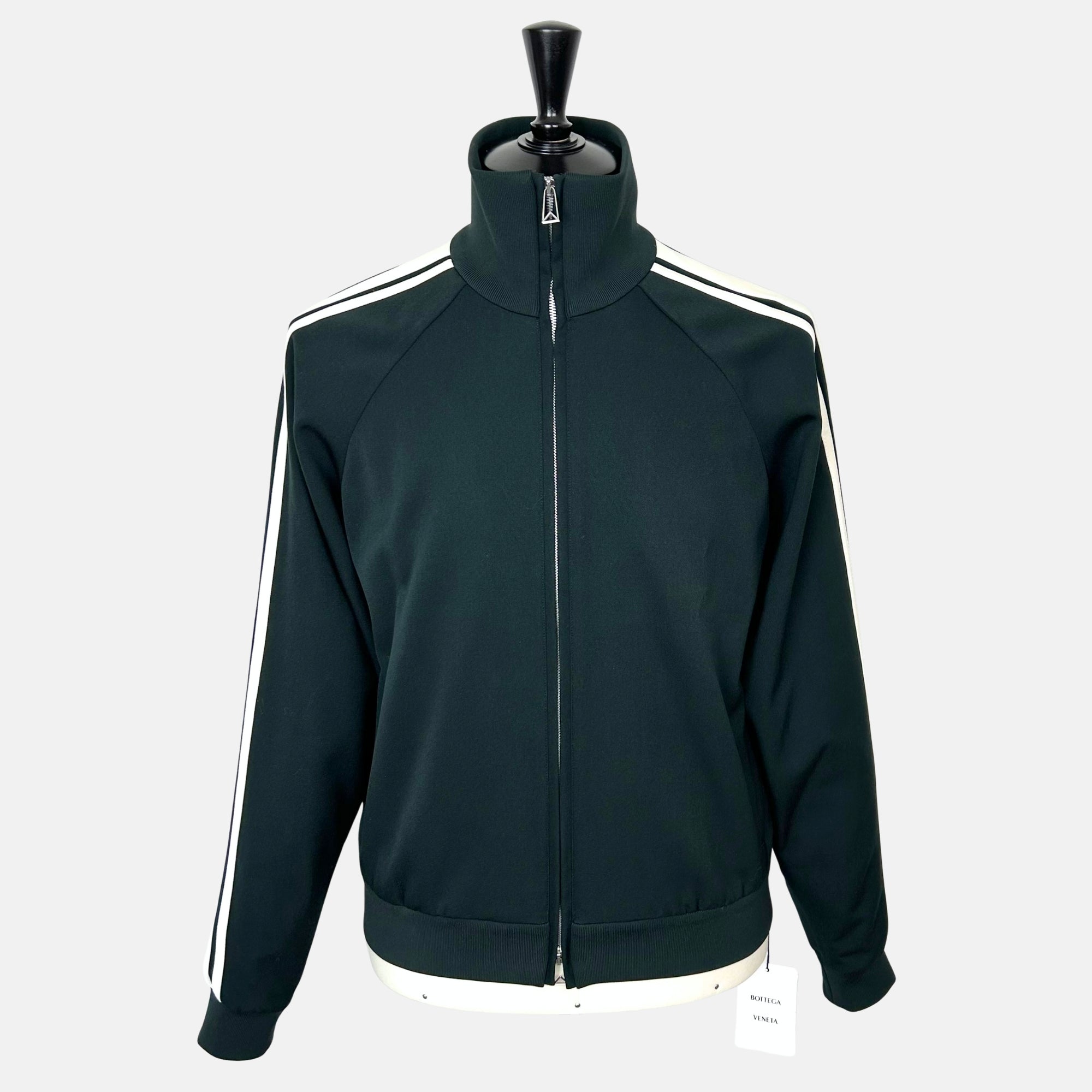 Green/Striped Jacket made of Wool (L)