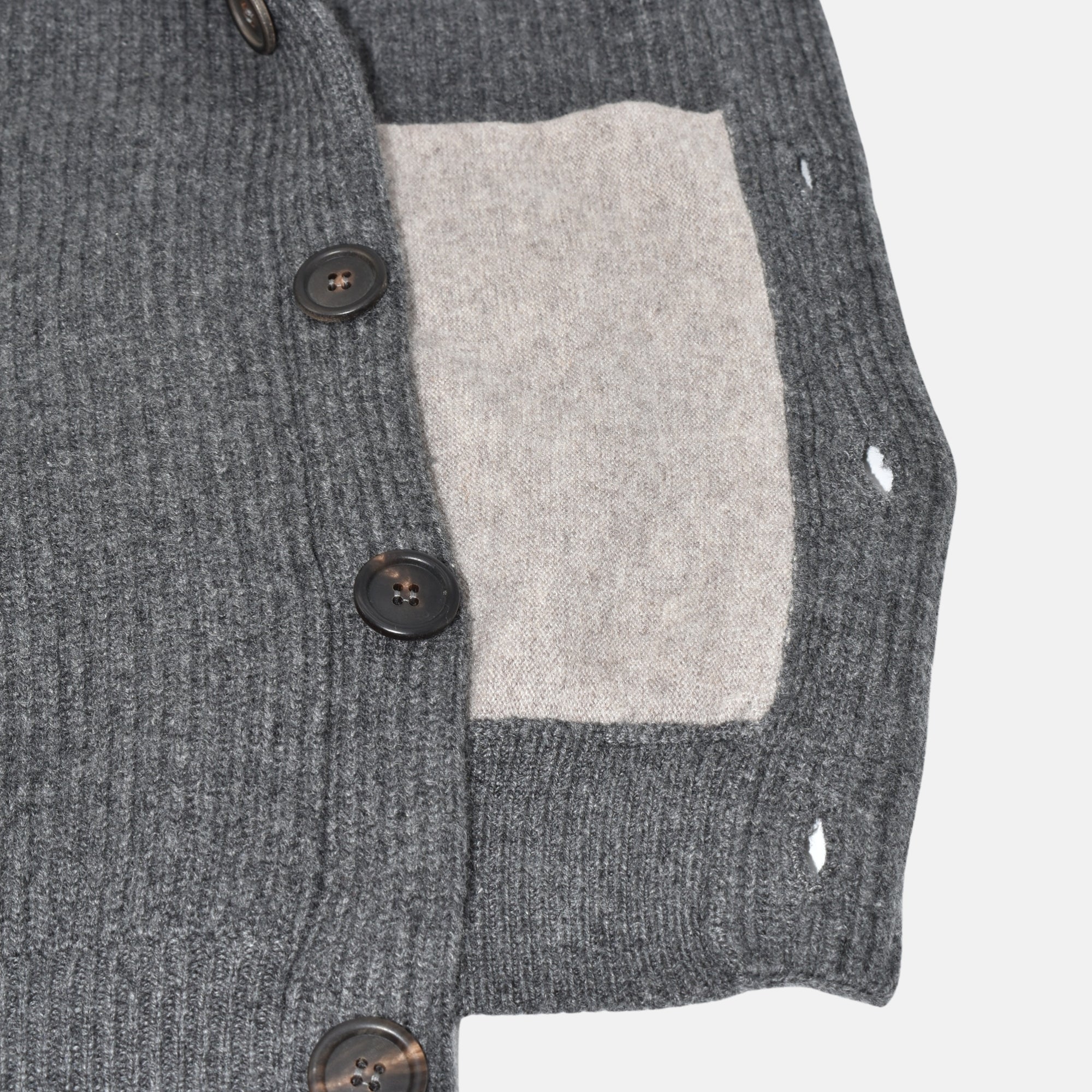 Grey Cashmere Knit-Vest (EU 56)