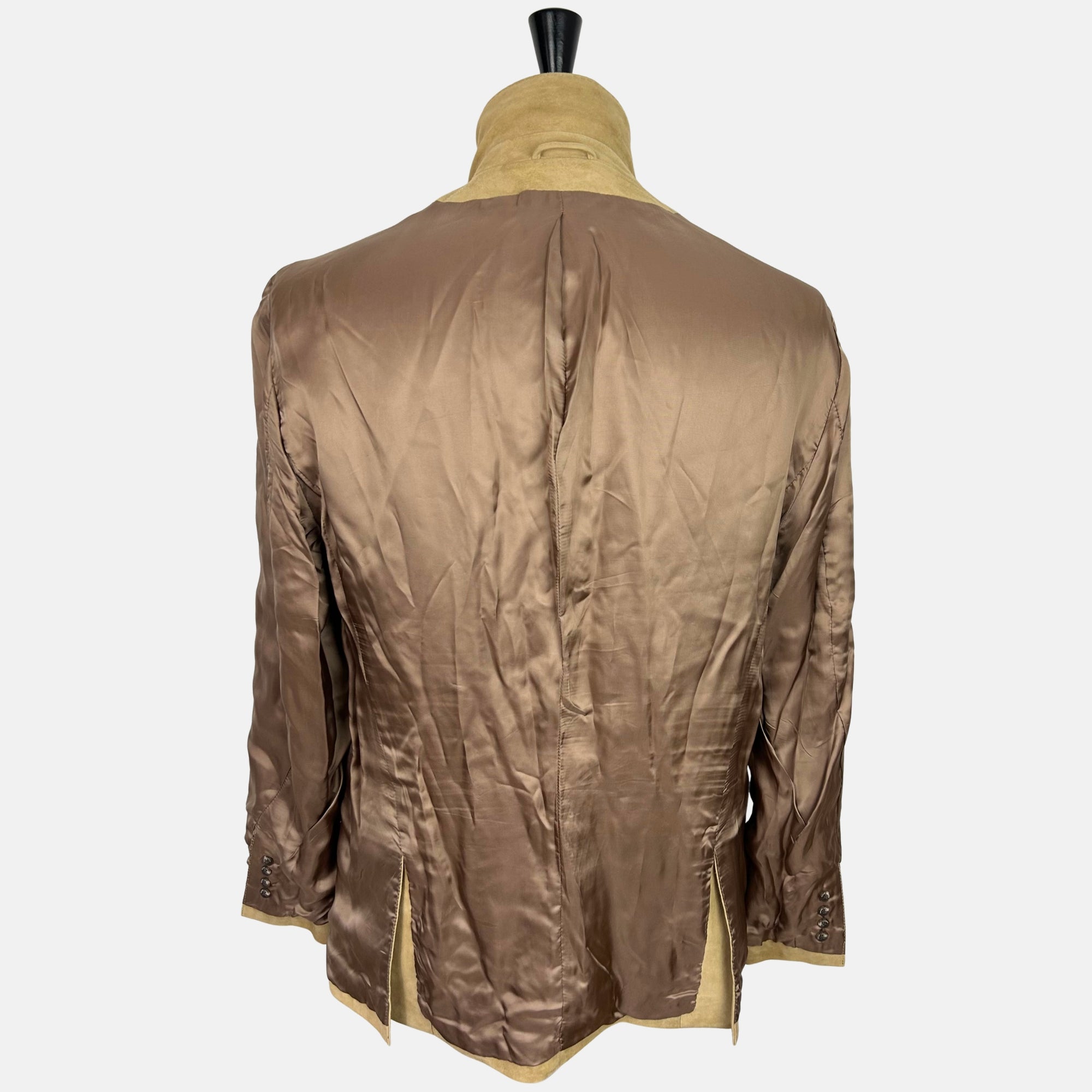 Tan Blazer made of Suede (L)