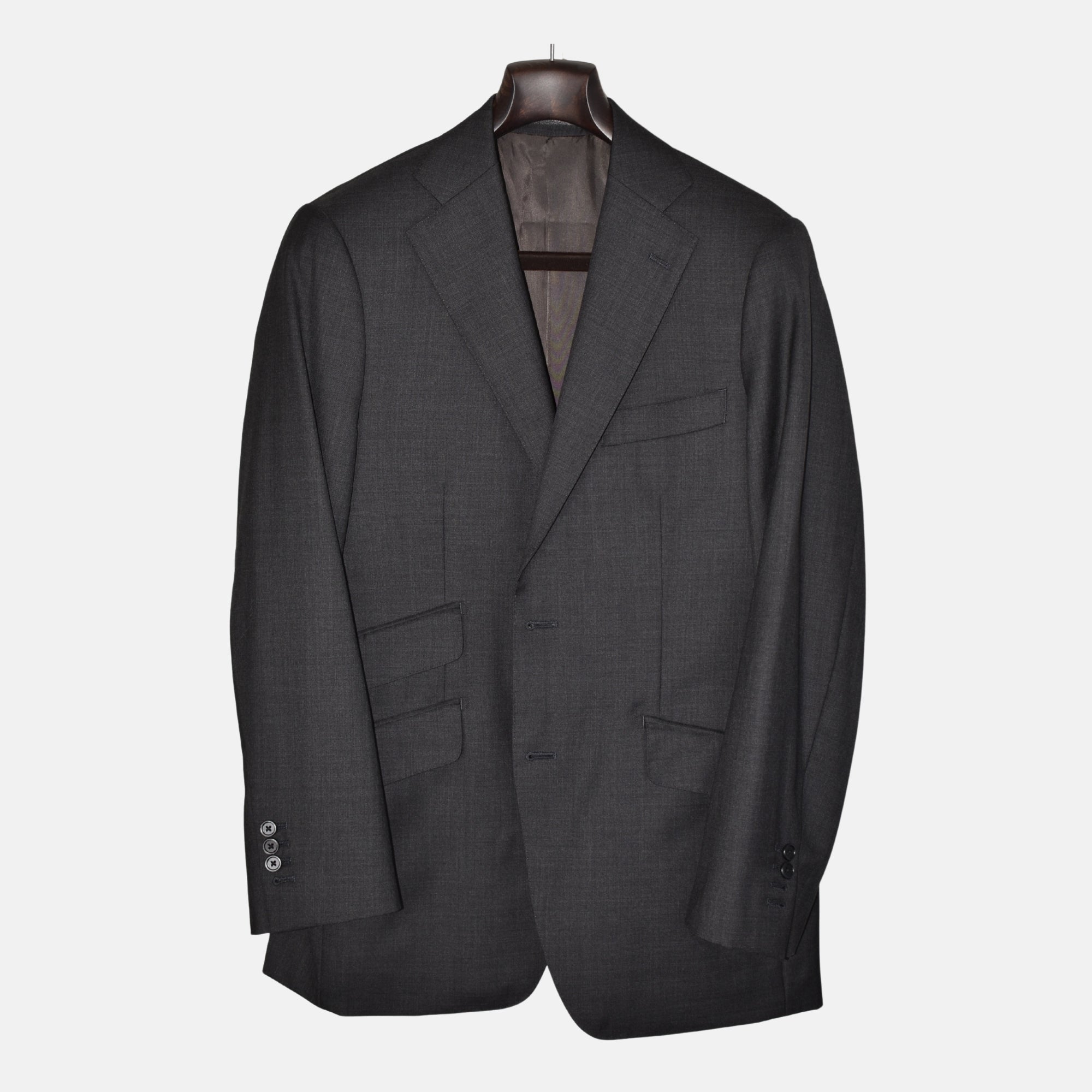 Anthracite Suit made of Wool (EU 50)