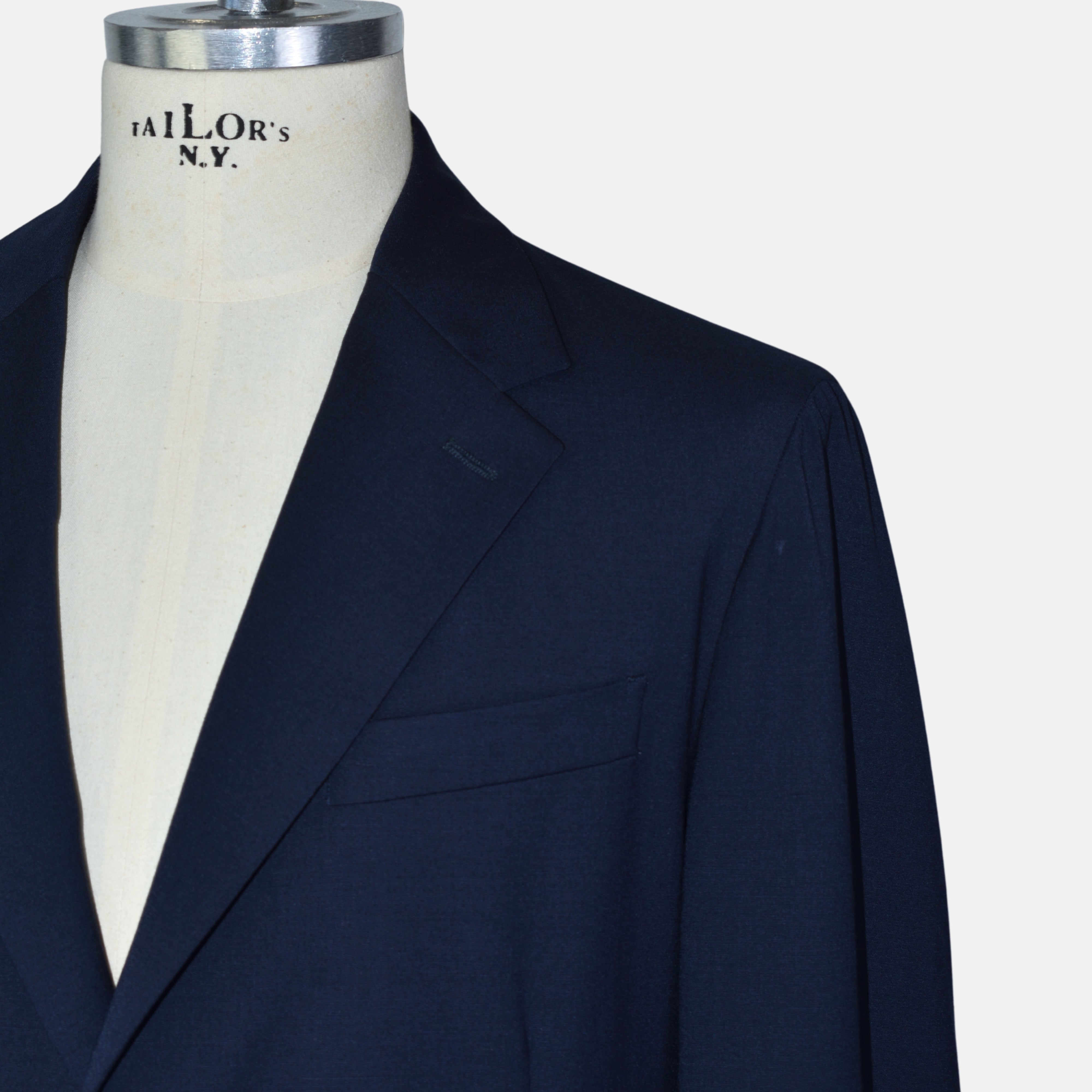 Navy Suit made of Wool/Polyester (EU 50)