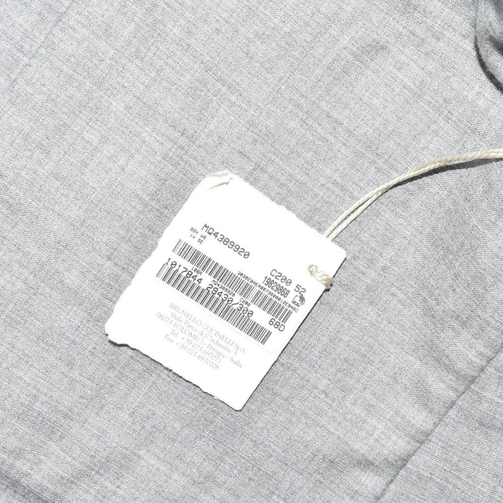 Grey/Beige Reversible Cashmere Jacket (EU 54)