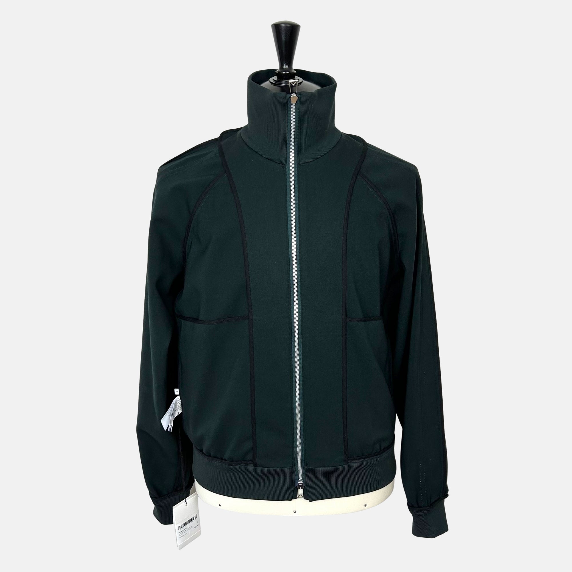 Green/Striped Jacket made of Wool (L)