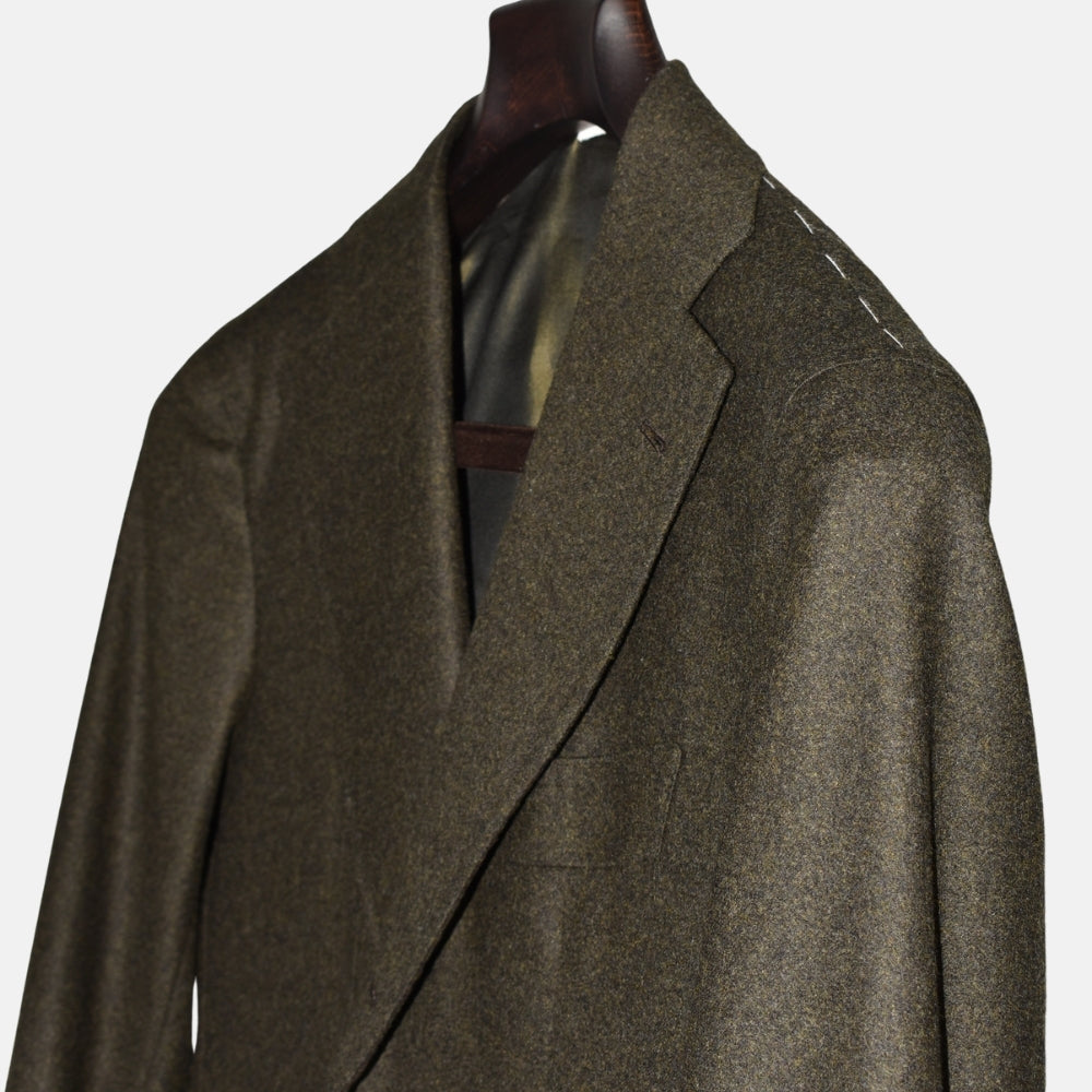 Dark Green Blazer made of Wool (EU 46)