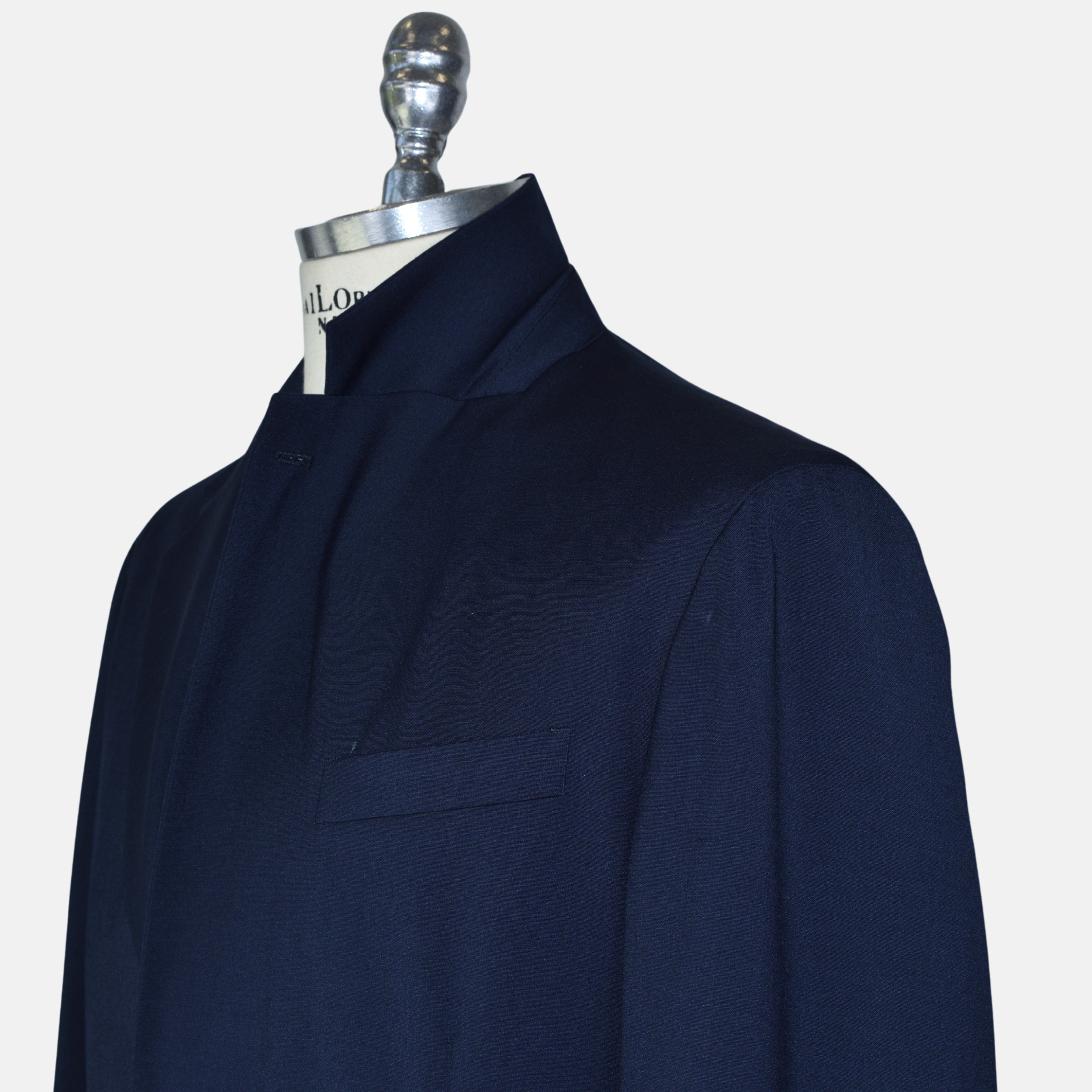 Navy Suit made of Wool/Polyester (EU 50)