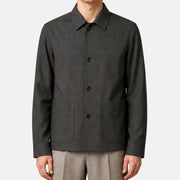 Brown-Anthracite Jacket made of Wool/Mohair (EU 48)