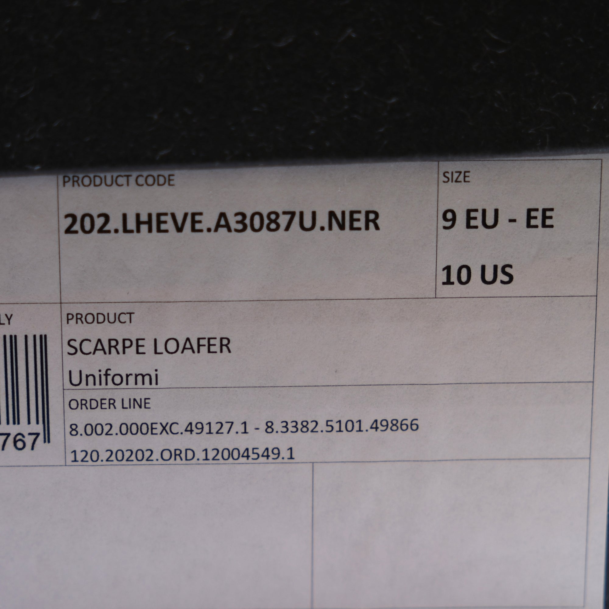 Black Penny Loafers made of Leather (EU 43)
