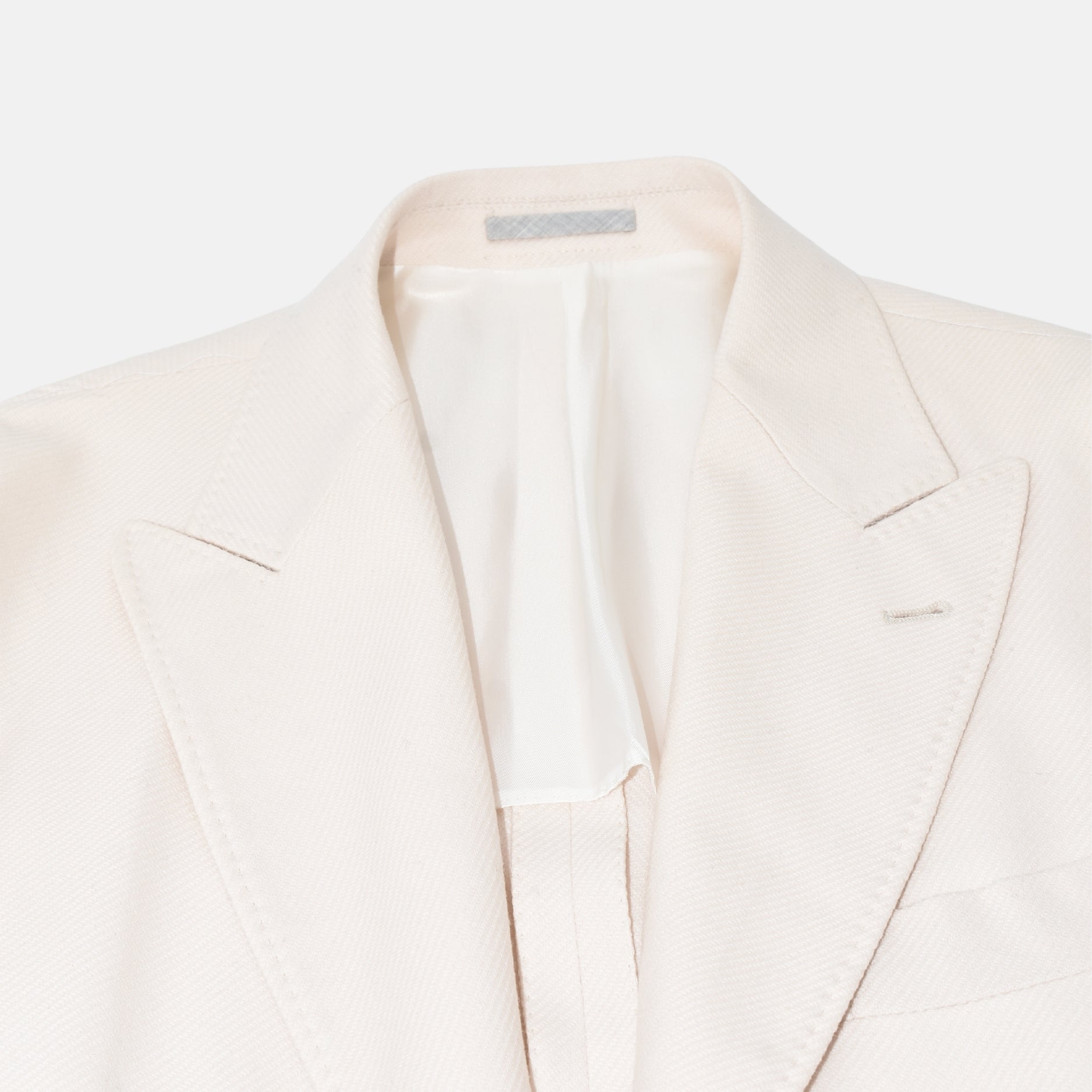 Cream Blazer made of Wool/Silk/Cashmere (EU 50)