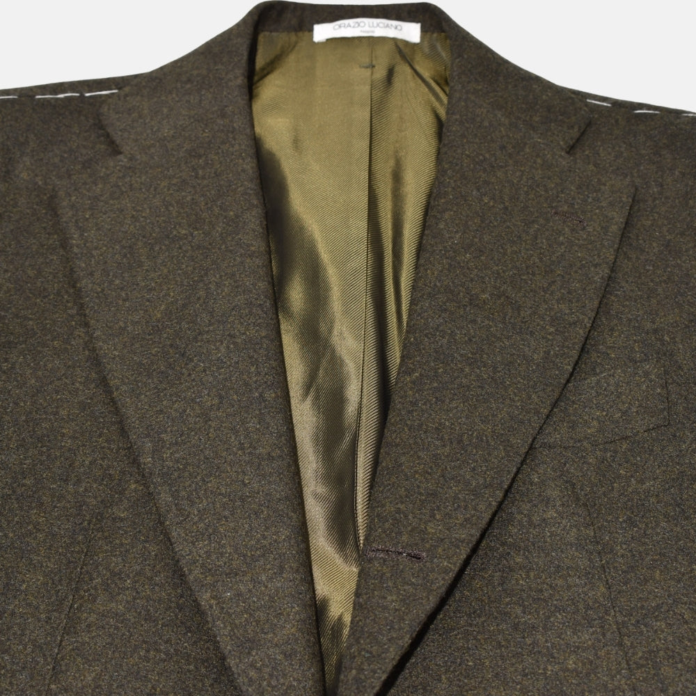 Dark Green Blazer made of Wool (EU 46)