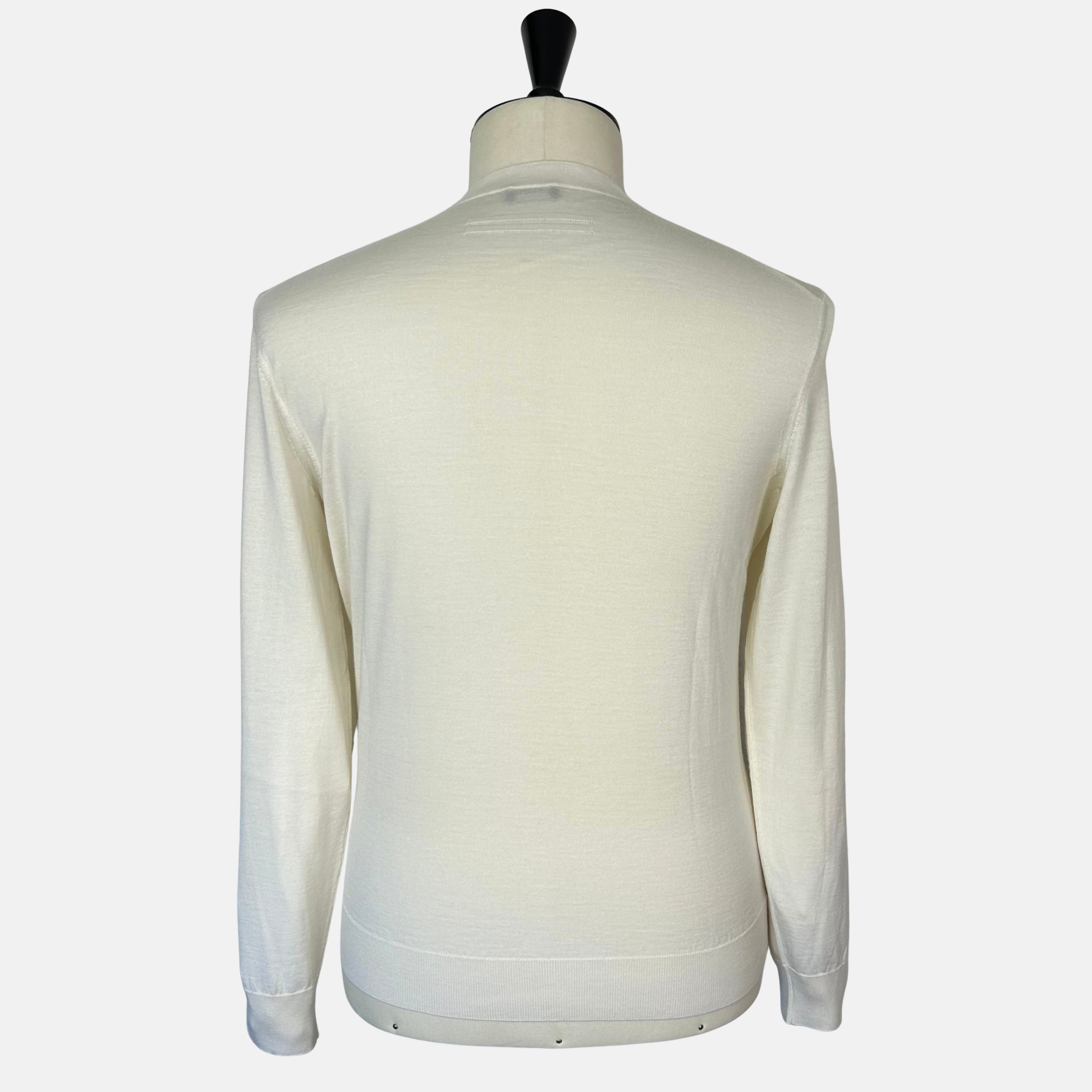 Off-White Cashseta Sweater made of Cashmere/Silk (EU 48)
