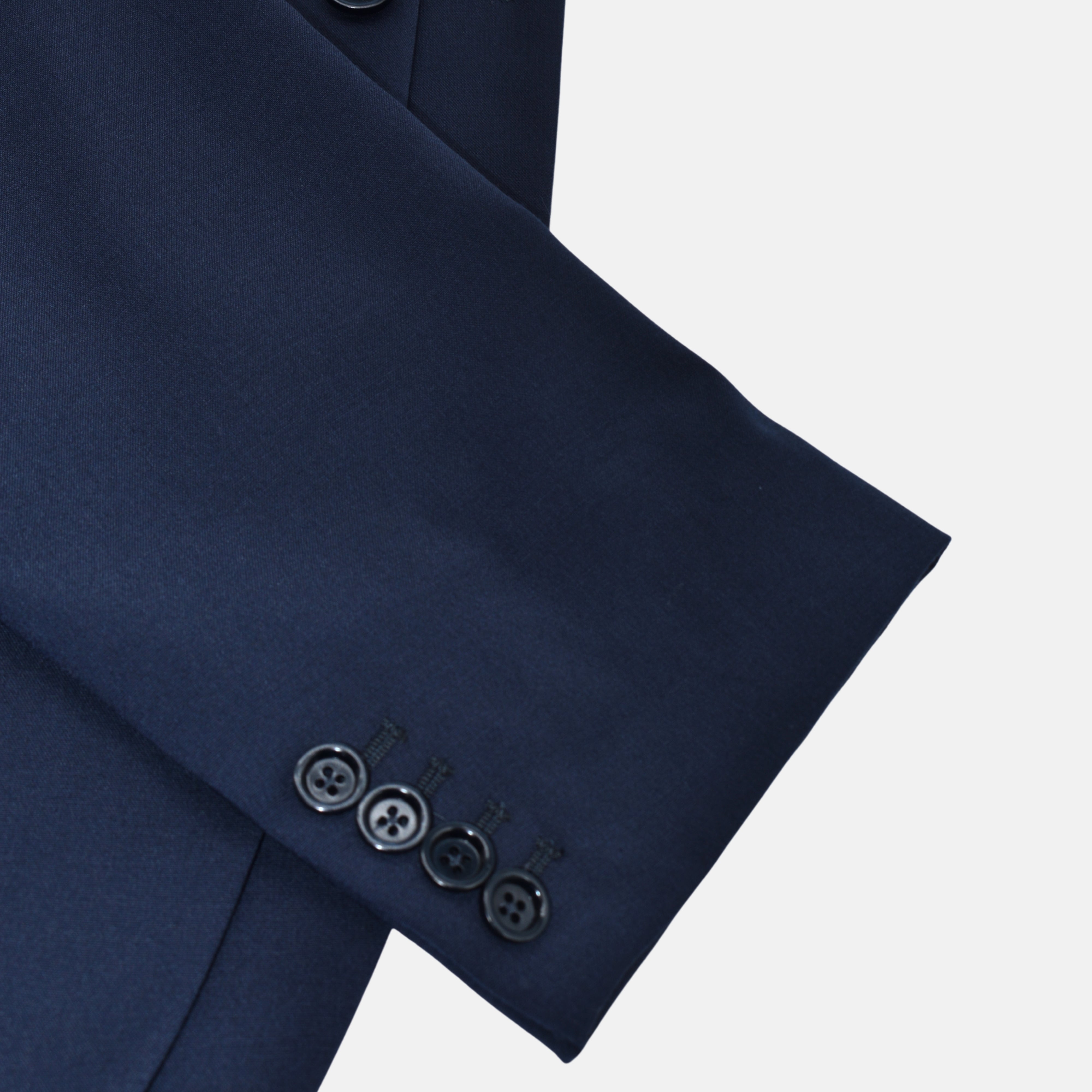 Navy Suit made of Wool/Polyester (EU 50)