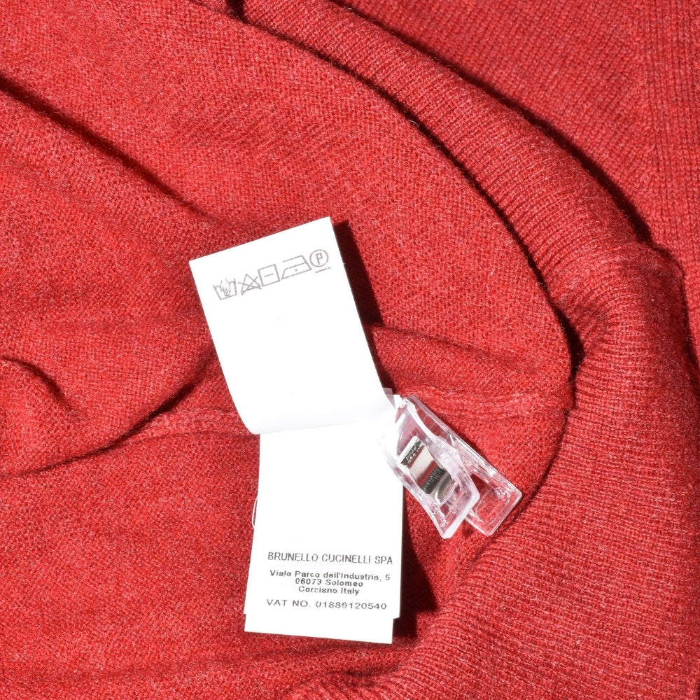 Red Cashmere Sweater (EU 60)