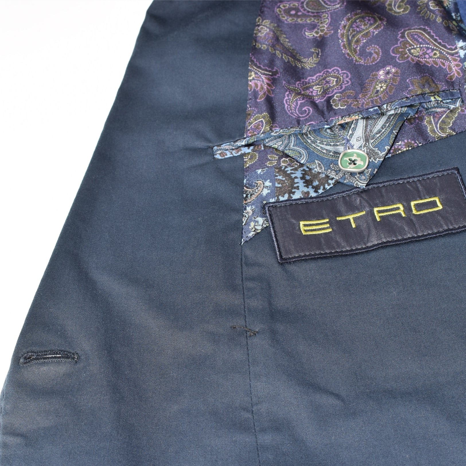 Indigo Blue Doublebreasted  Blazer made of Cotton (EU 50)