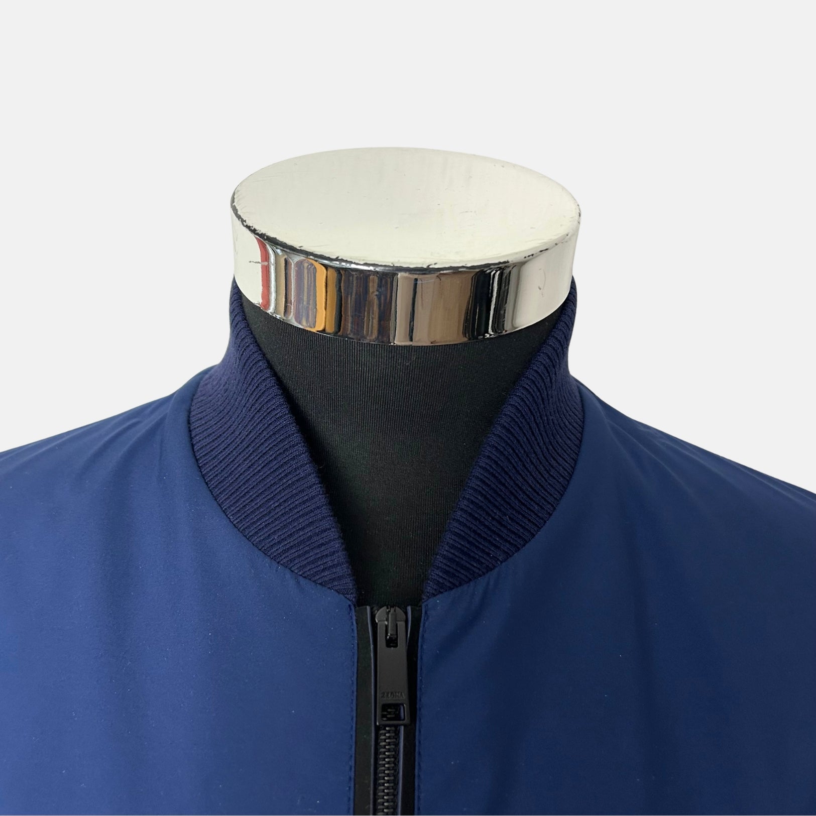 Blue Bomber Jacket made of Polyester (EU 48)