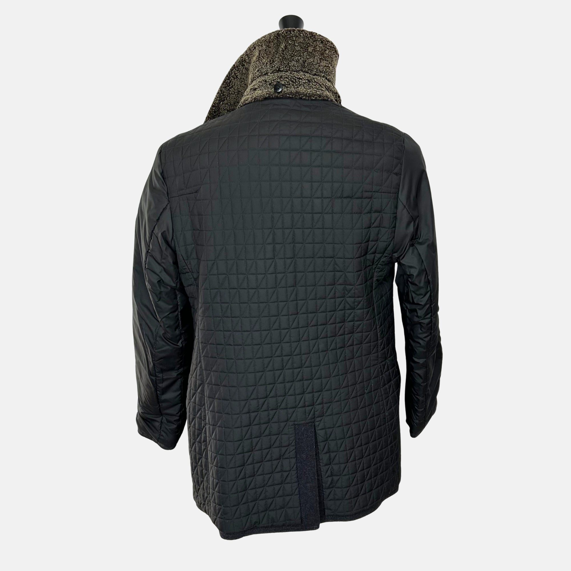 Anthracite Peacoat made of Cashmere (EU 52)