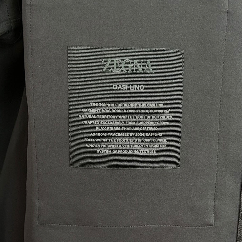 Brown Overshirt made of Linen (XL)