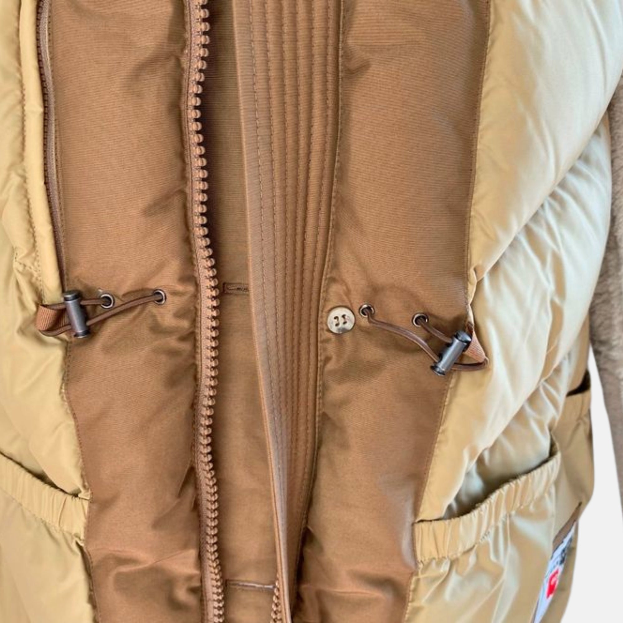 Alaskan Brown Parka made of Sheepskin/Cotton (EU L)