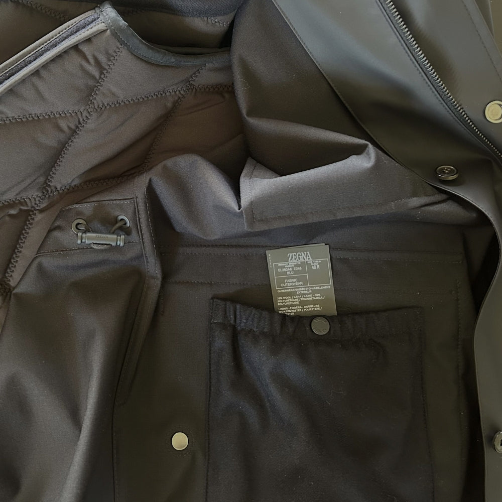 Navy Jacket with dettachable Vest (EU 48)
