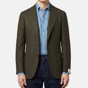 Dark Green Blazer made of Wool (EU 46)