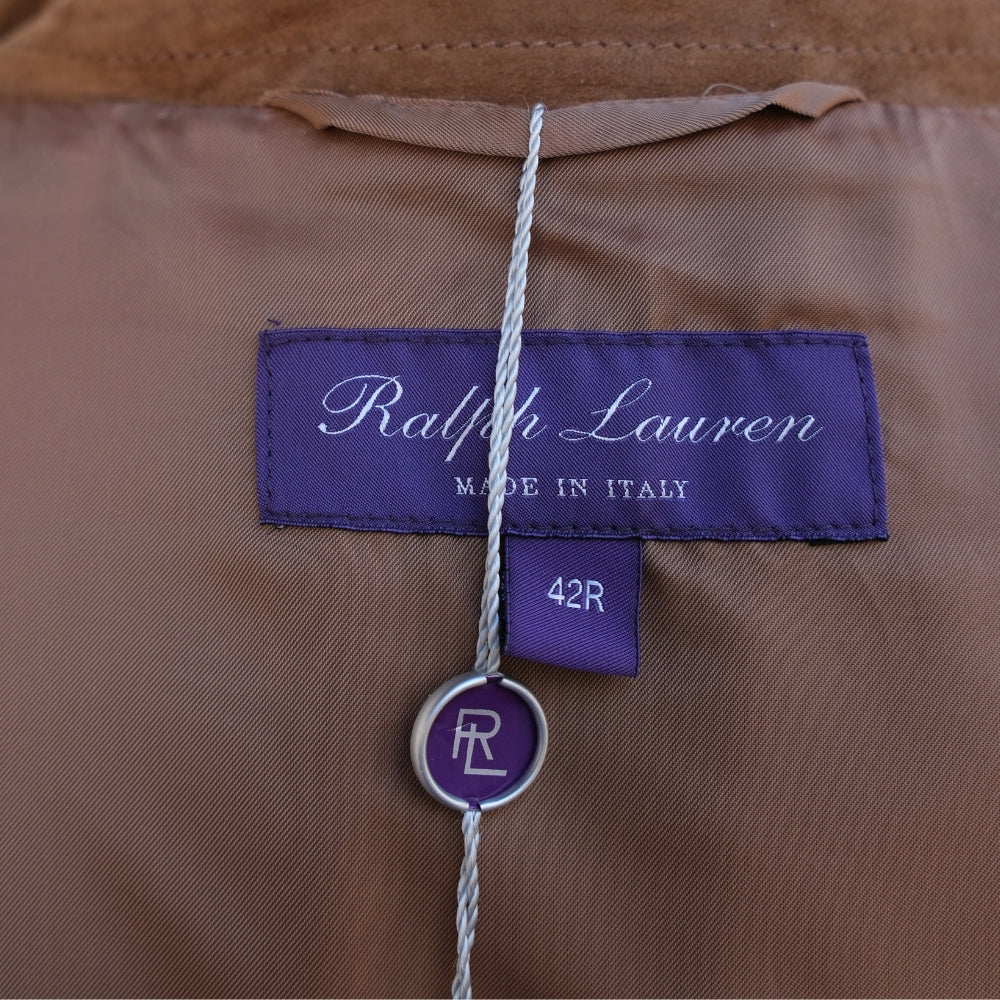 Brown Suede Trenchcoat (EU 52)