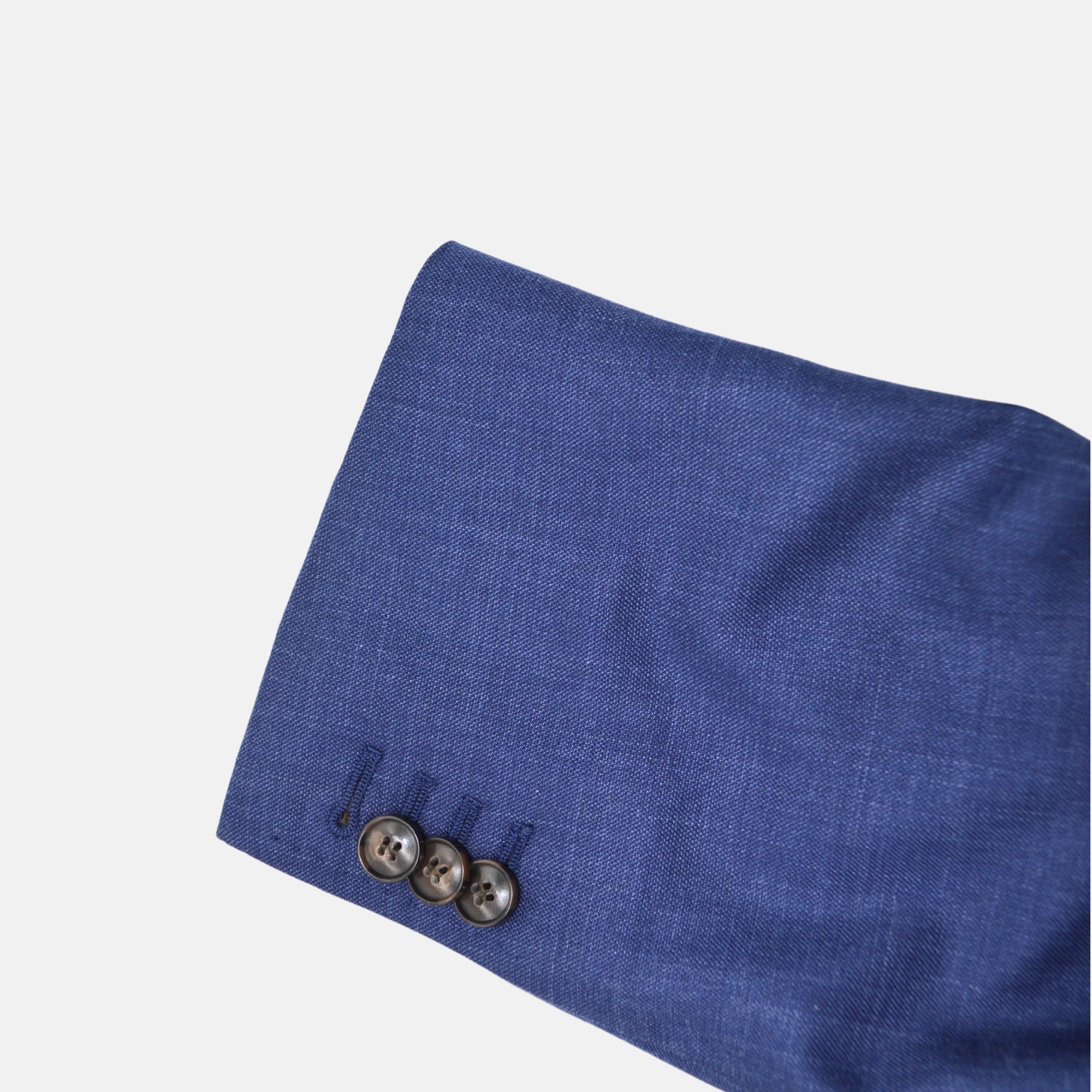 Navy Blue Blazer made of Wool (56)