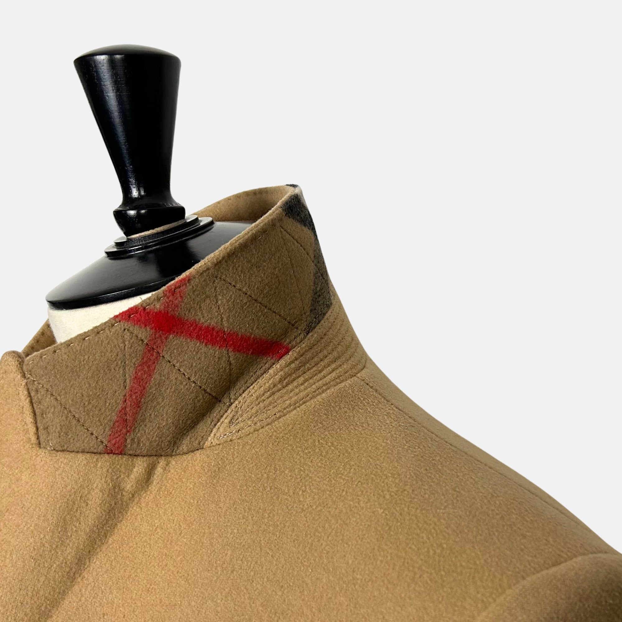 Camel Double Breasted Coat made of Cashmere (EU 50)