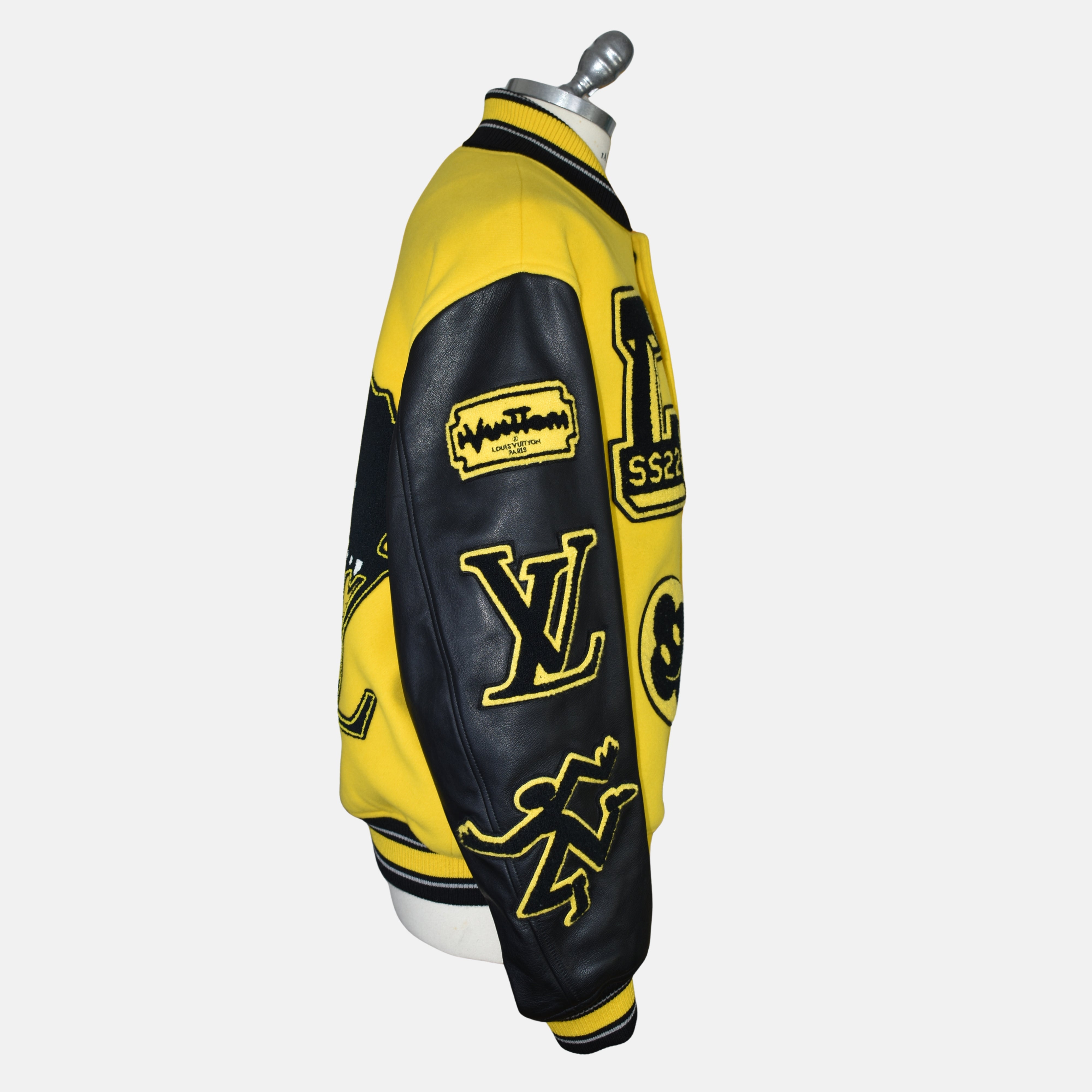 Black/Yellow Bomber Jacket SS22 (EU 52)