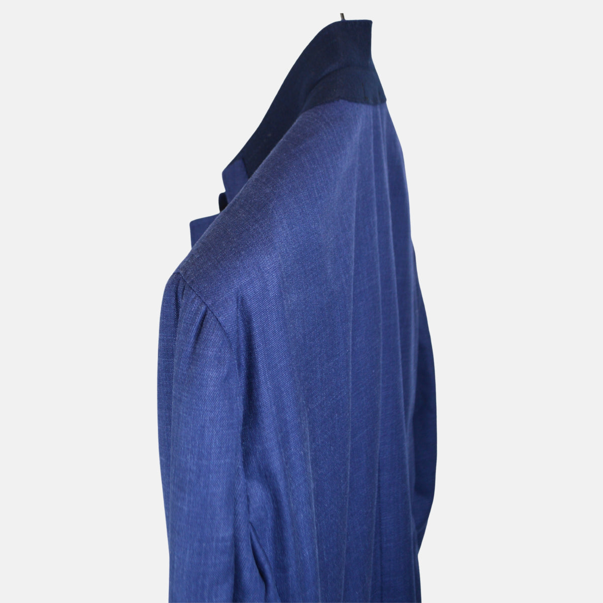 Blue Linen Cotton Blazer