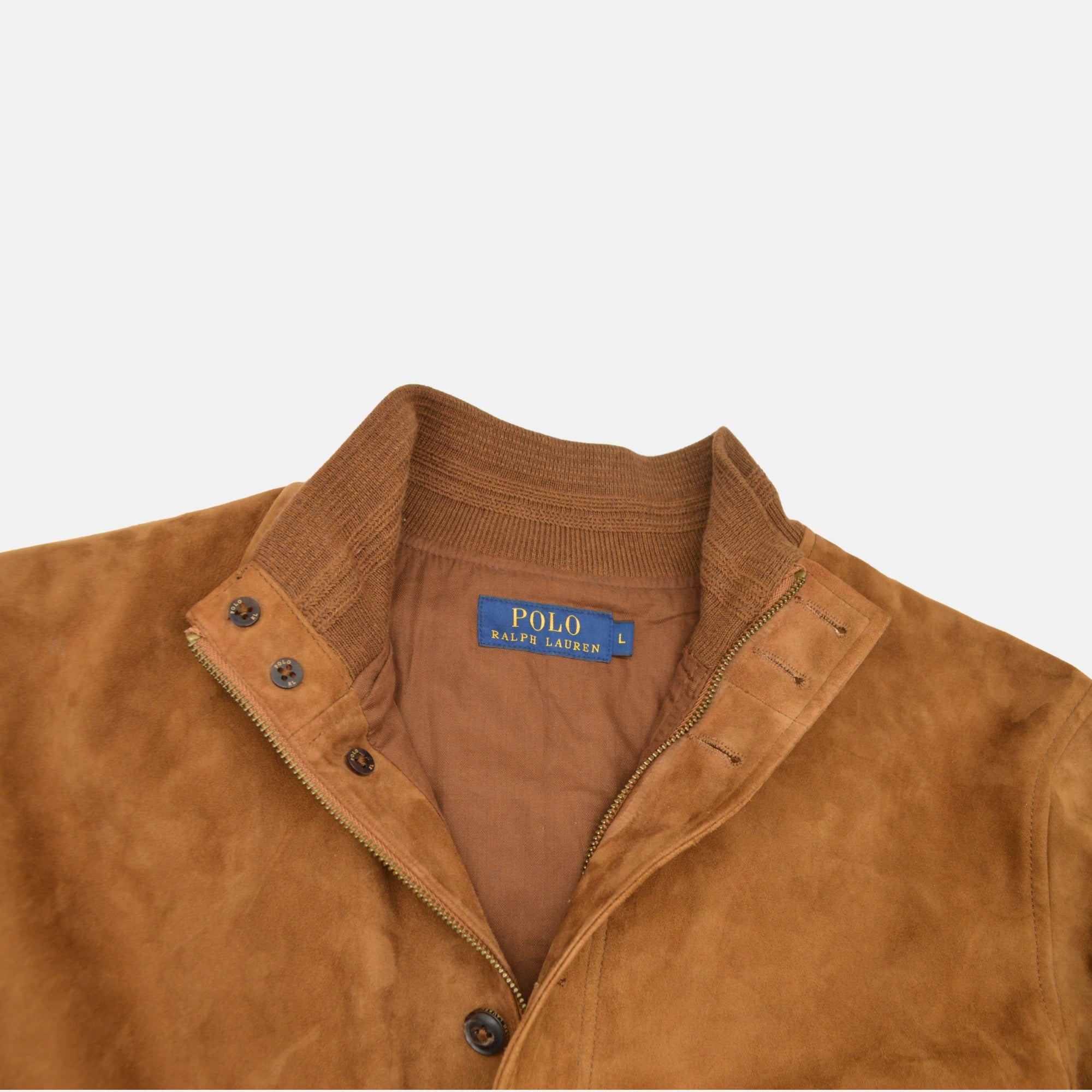 Brown Jacket made of Suede (L)