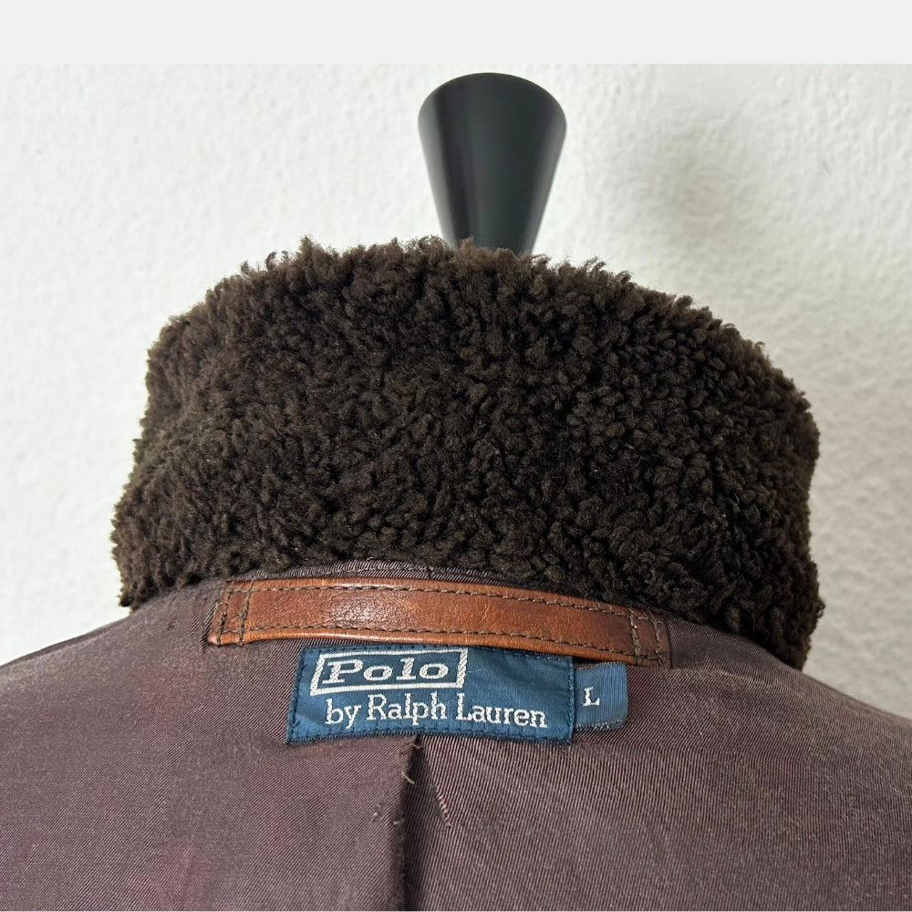 Brown  Jacket made of Leather (L)