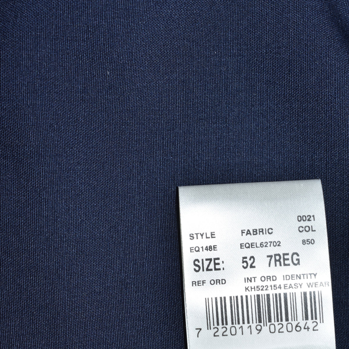 Navy Suit made of Wool/Polyester (EU 50)