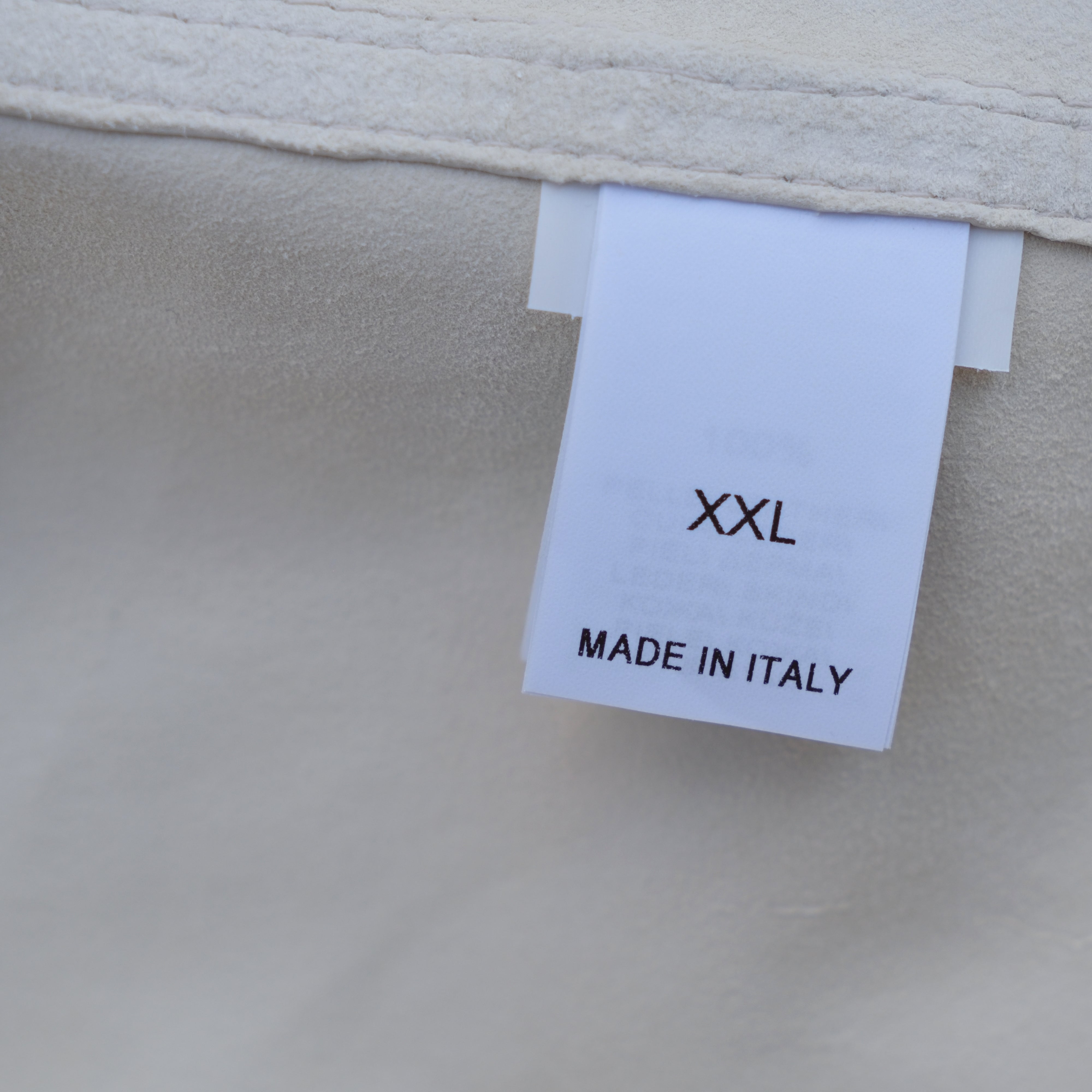 Off-White Leather Overshirt (XXL)