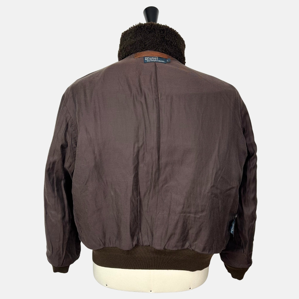 Brown  Jacket made of Leather (L)