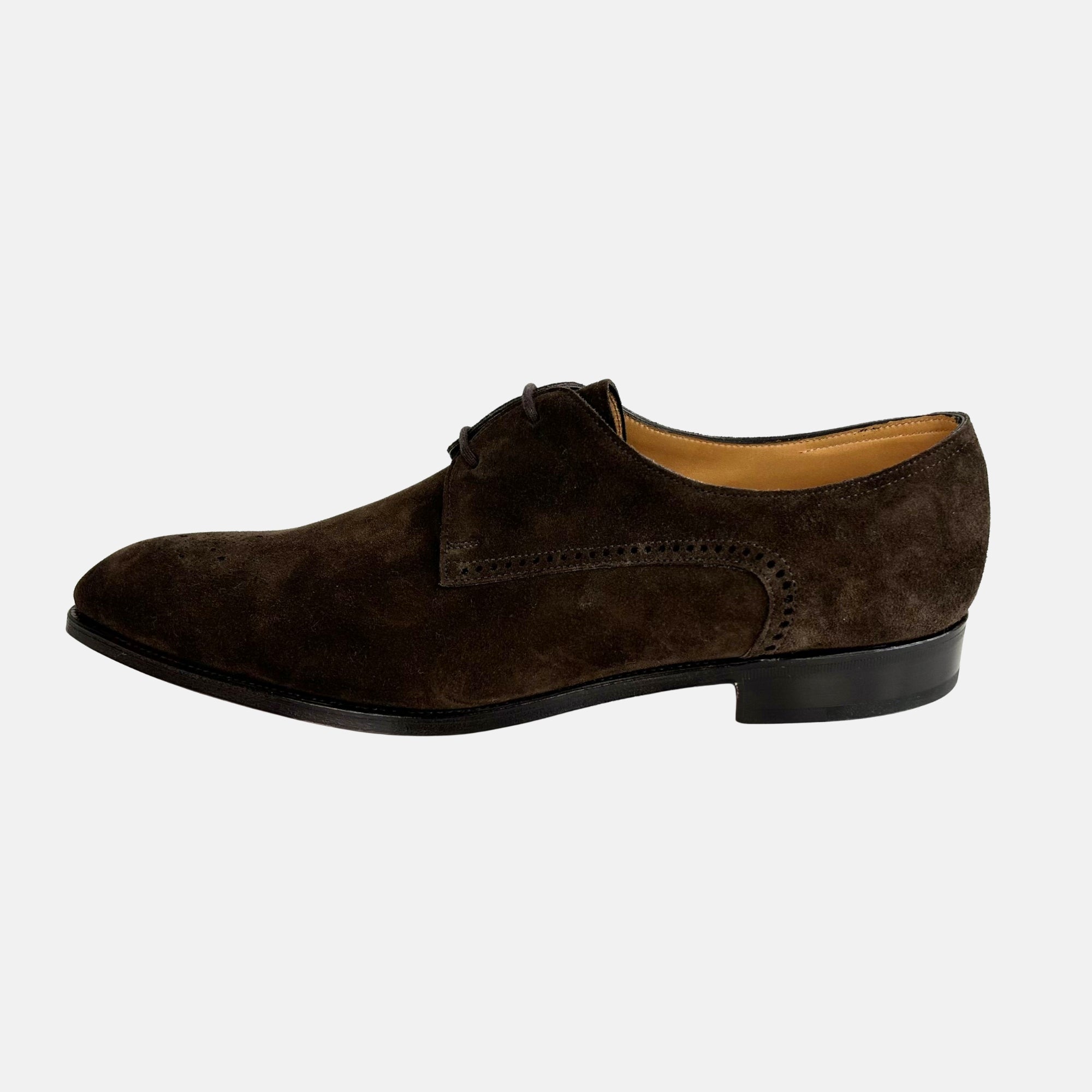 Brown Shoes made of Suede (EU 45)