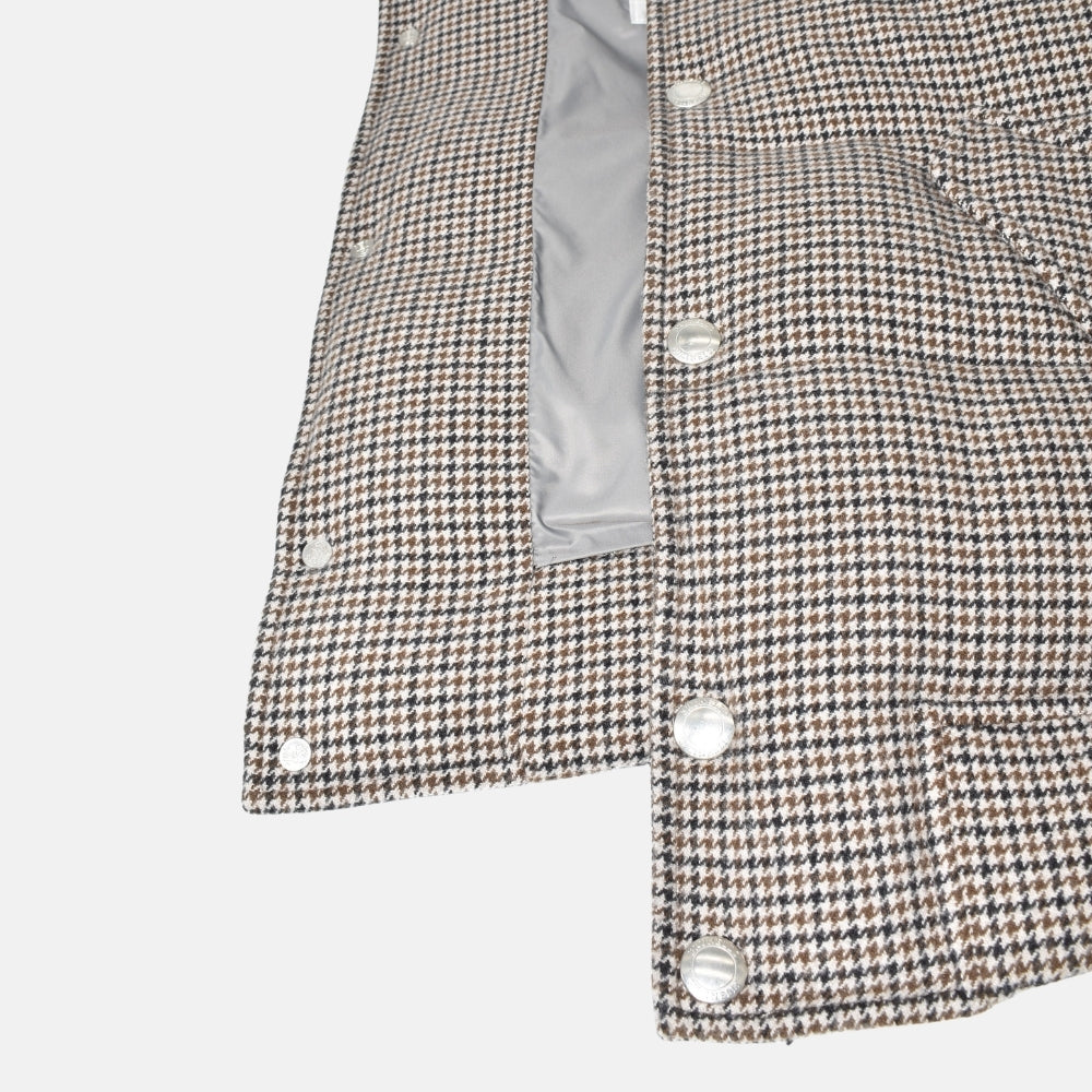 Multicolor Down Vest made of Wool/Cashmere (M)