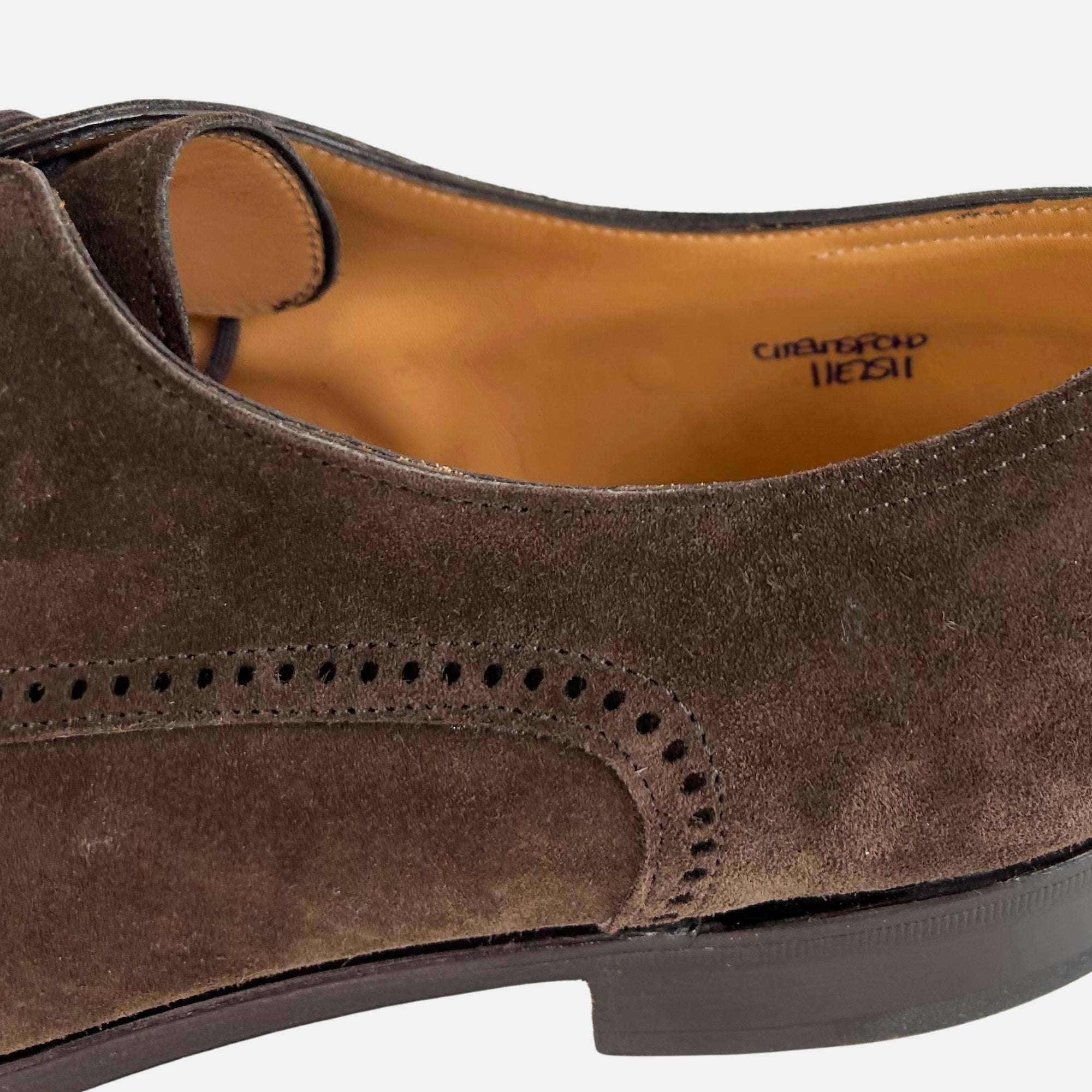 Brown Shoes made of Suede (EU 45)
