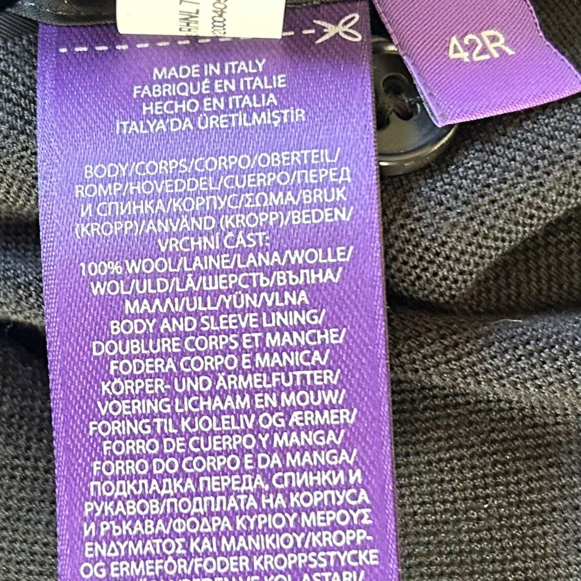 Black Blazer made of Wool (EU 52)