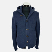 Blue Hoodie made of Cashmere (EU 46)