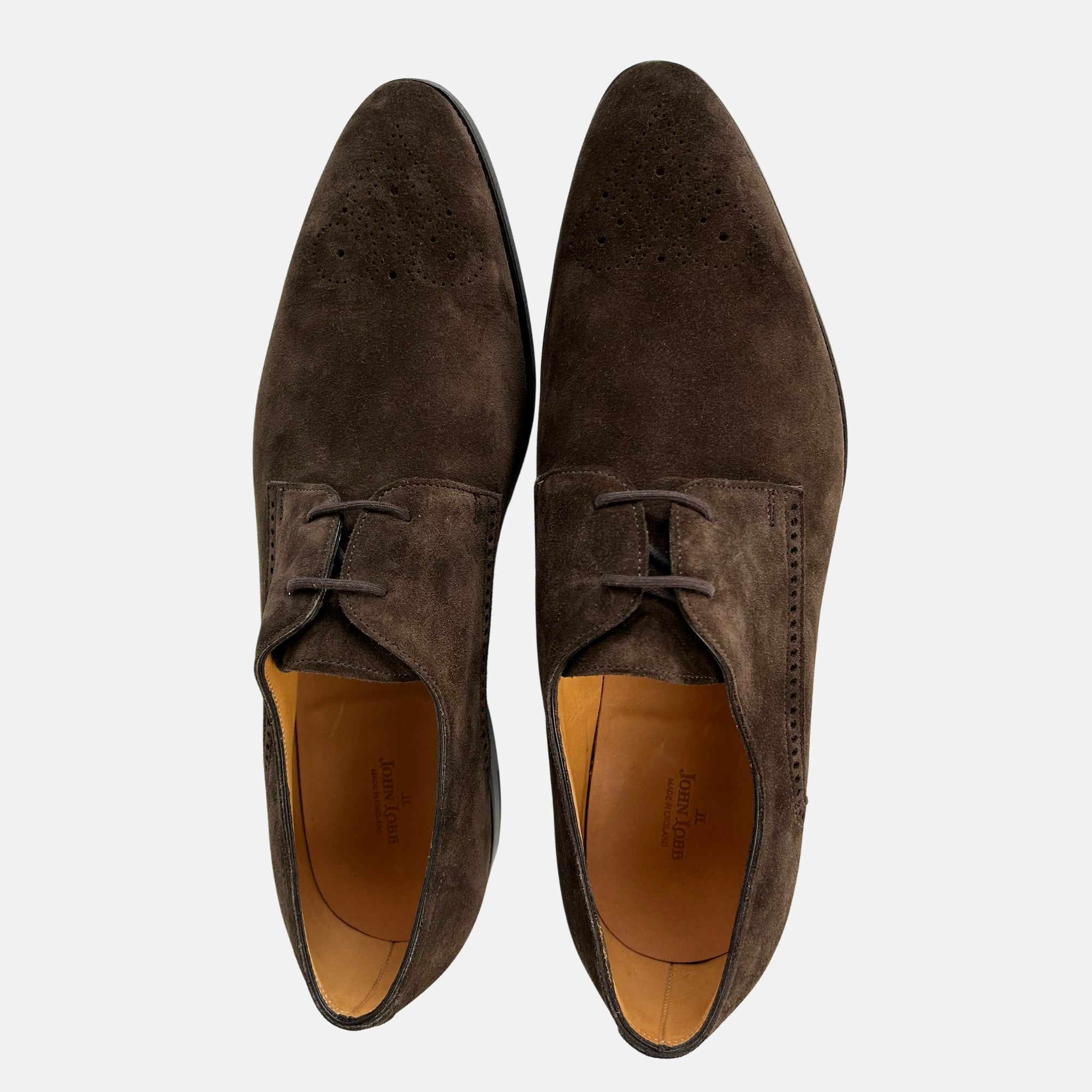 Brown Shoes made of Suede (EU 45)