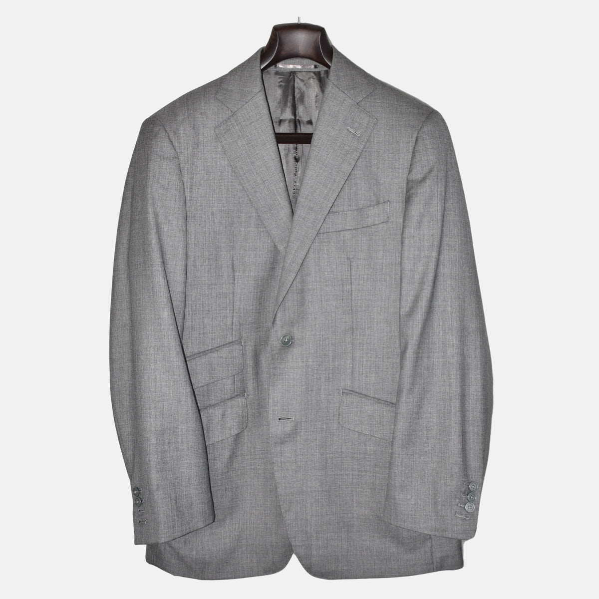 Gray Suit made of Wool (EU 50)
