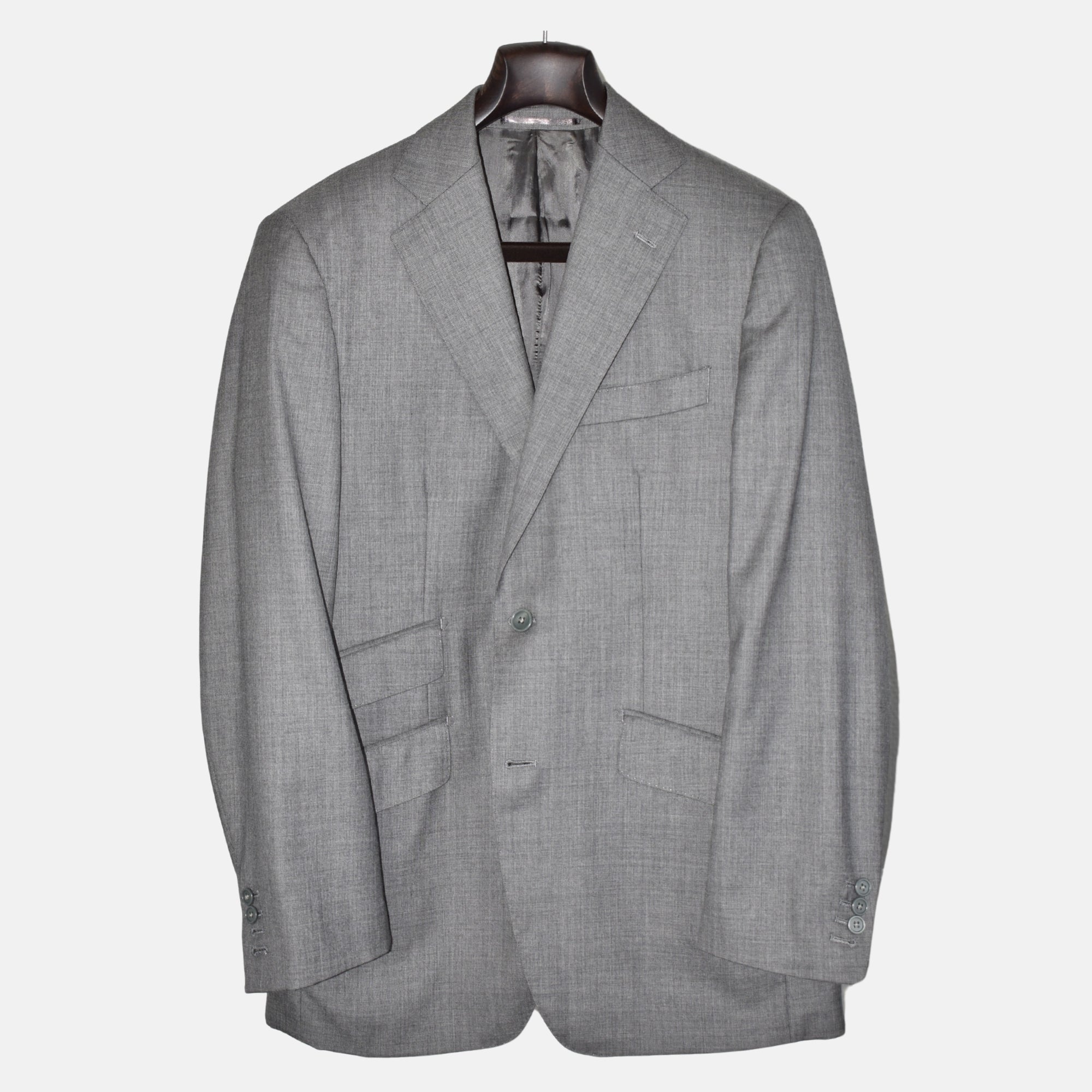 Gray Suit made of Wool (EU 50)