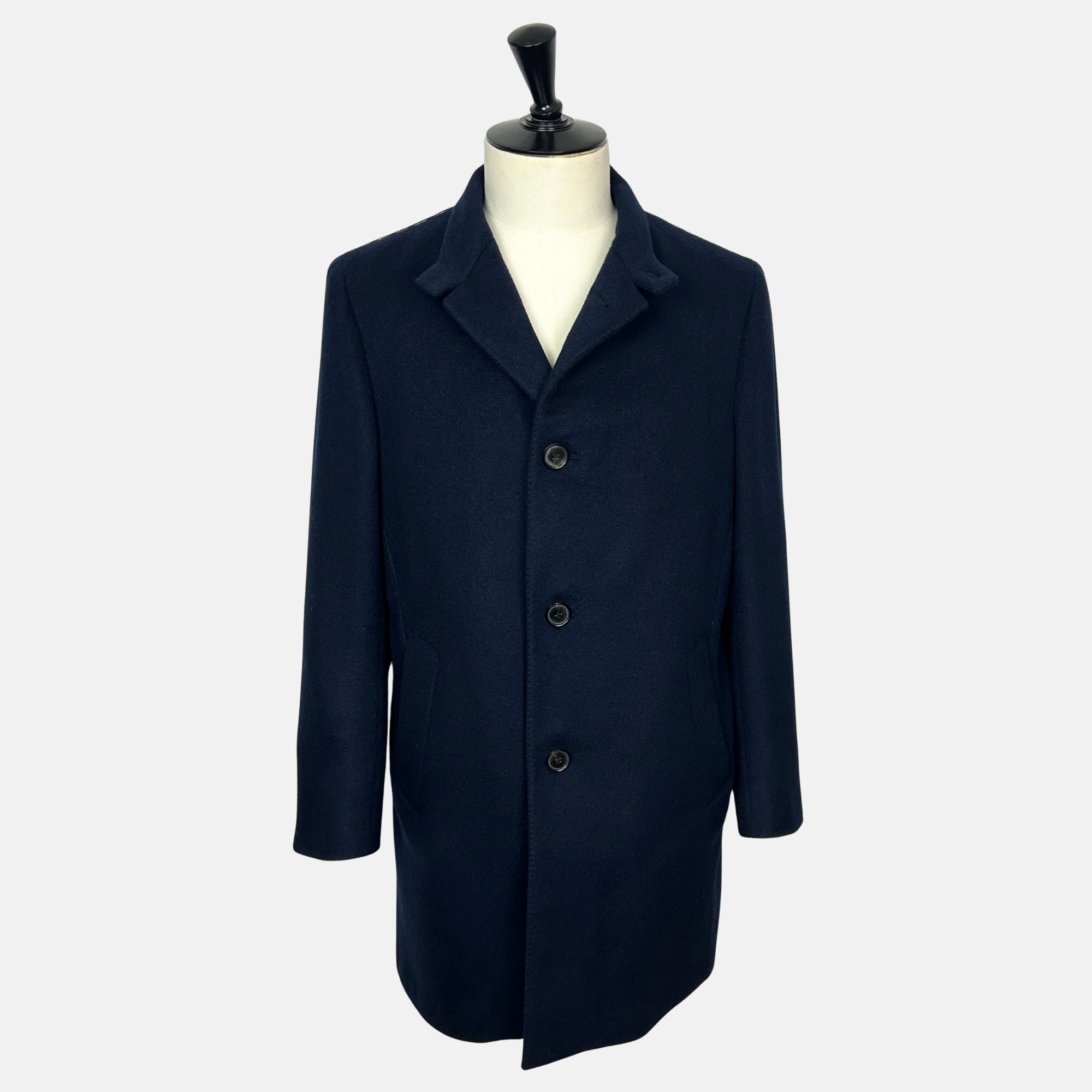 Navy Coat made of Cashmere (EU 50)