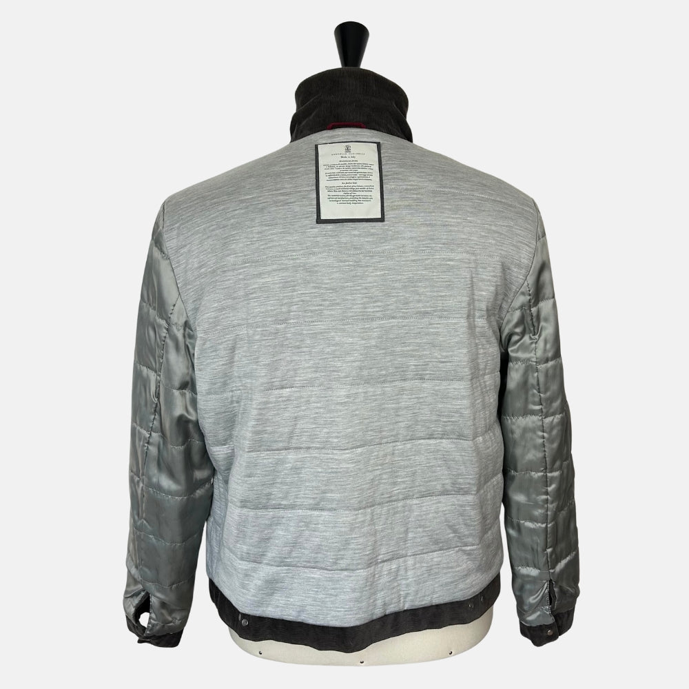 Mud Brown Jacket made of Cotton (L)